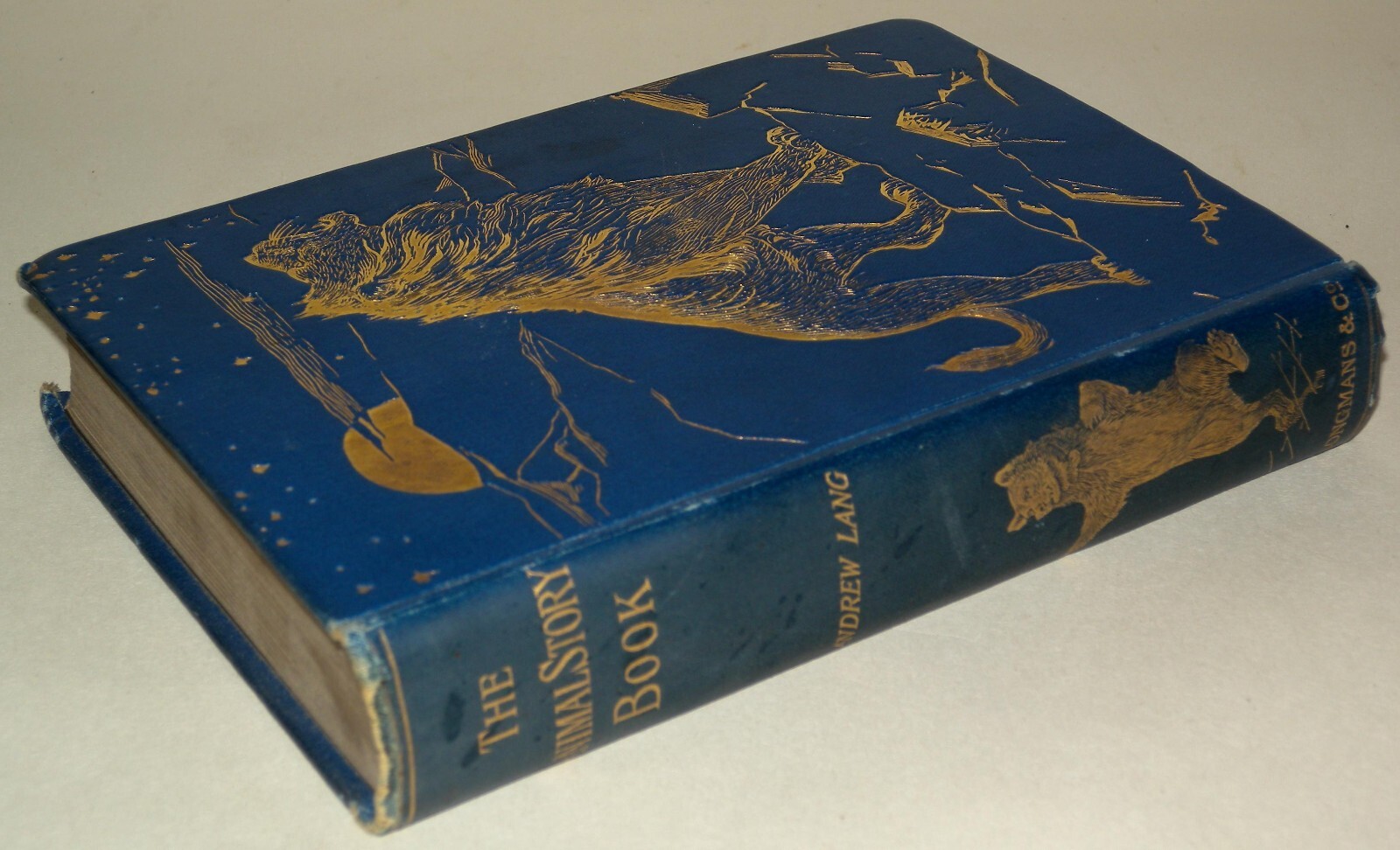 The Animal Story Book, Andrew Lang, HB, 1896, Longmans Green And Co,