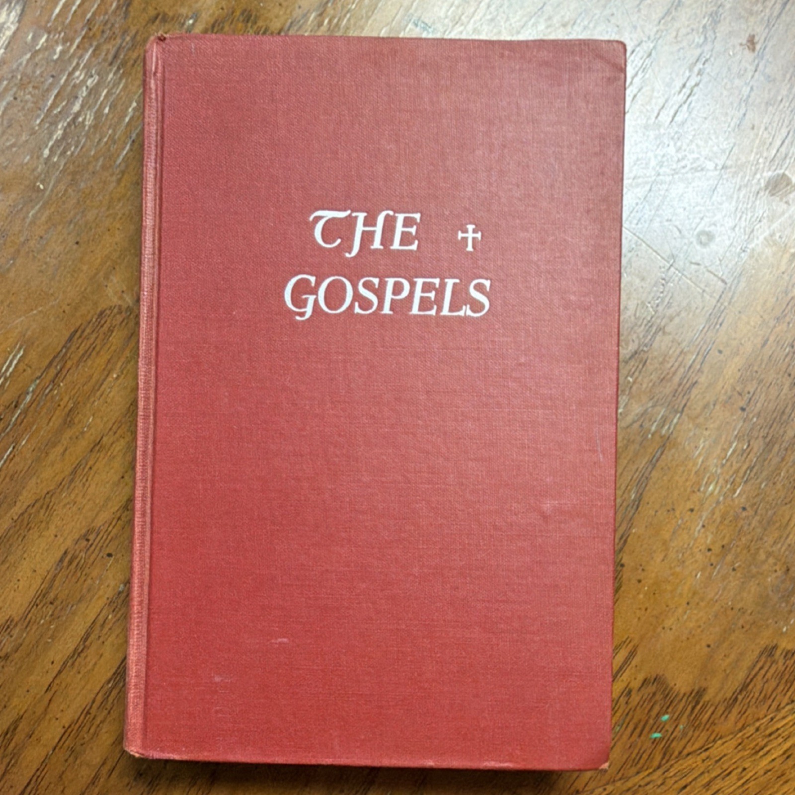 The Gospels by Phillips Macmillan Christianity Religion Hardcover Book with Map