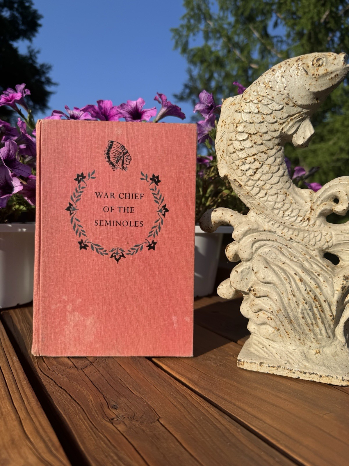 War Chief of the Seminoles, May McNeer c. 1954 2nd ptg Landmark Book Lynd Ward