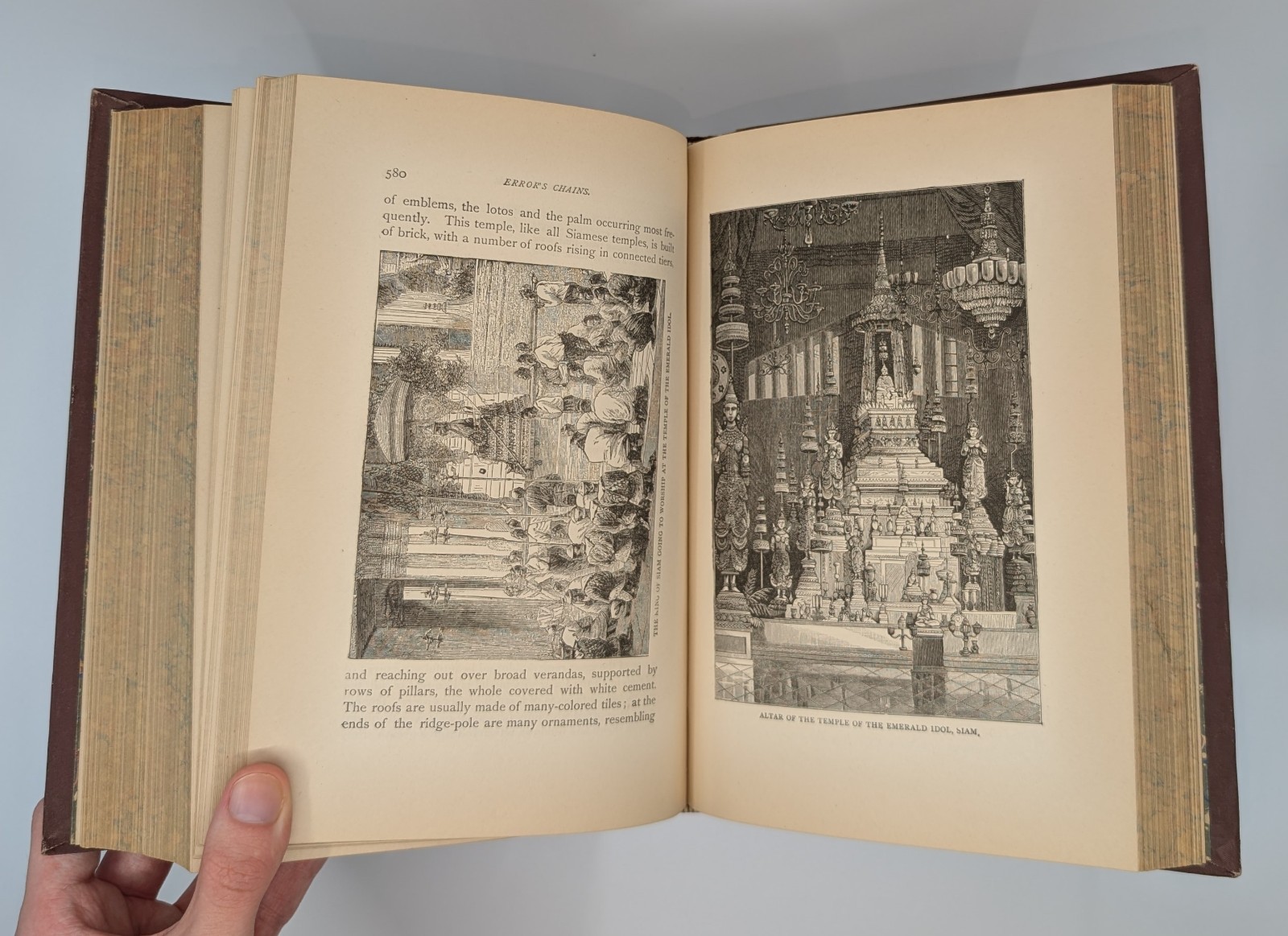 Error’s Chains: How Forged and Broken 1884 Antique Victorian Occult History Book
