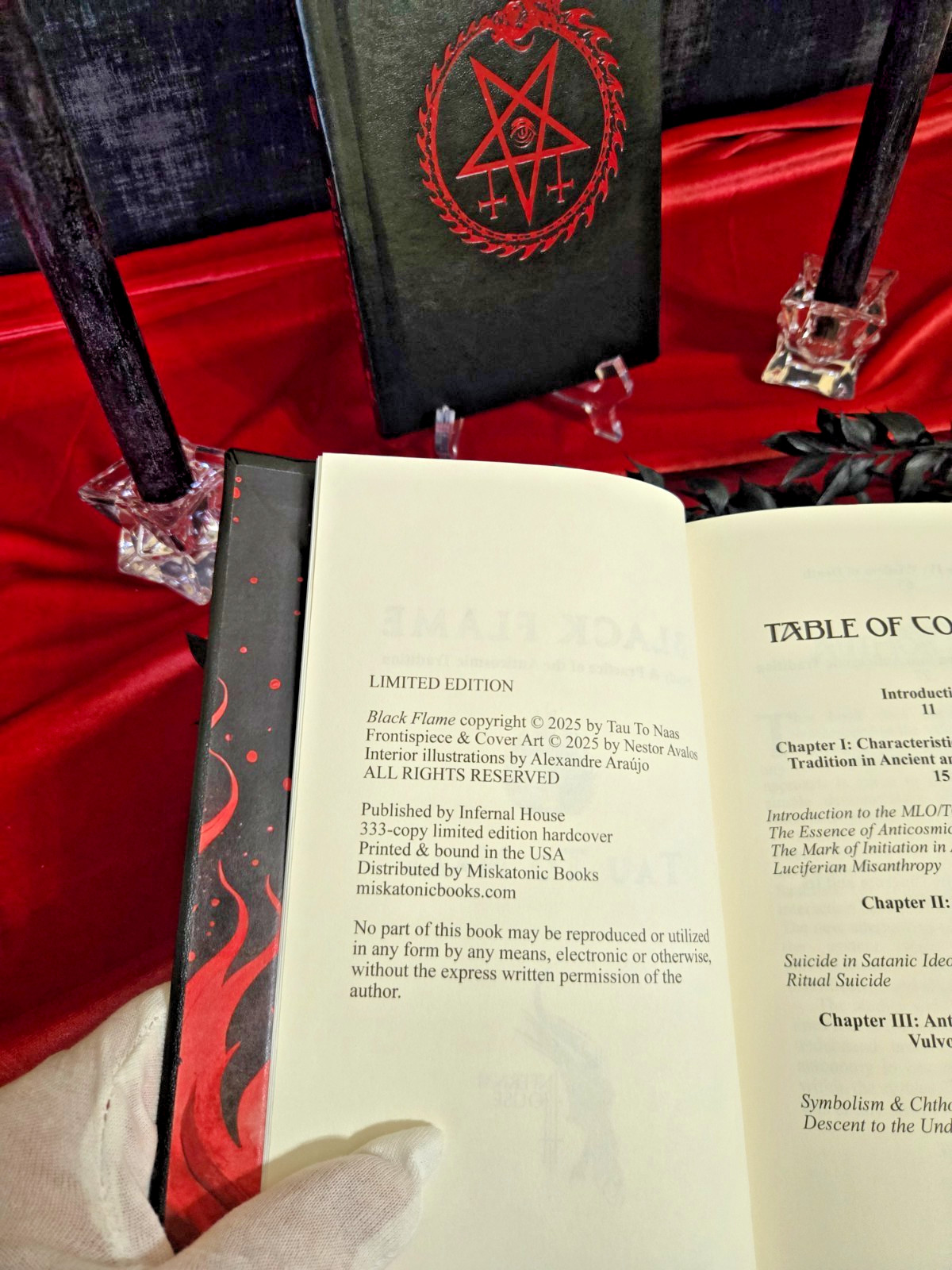 Black Flame: Anticosmic Tradition – Tau To Naas – LTD #/333 – Expanded HC