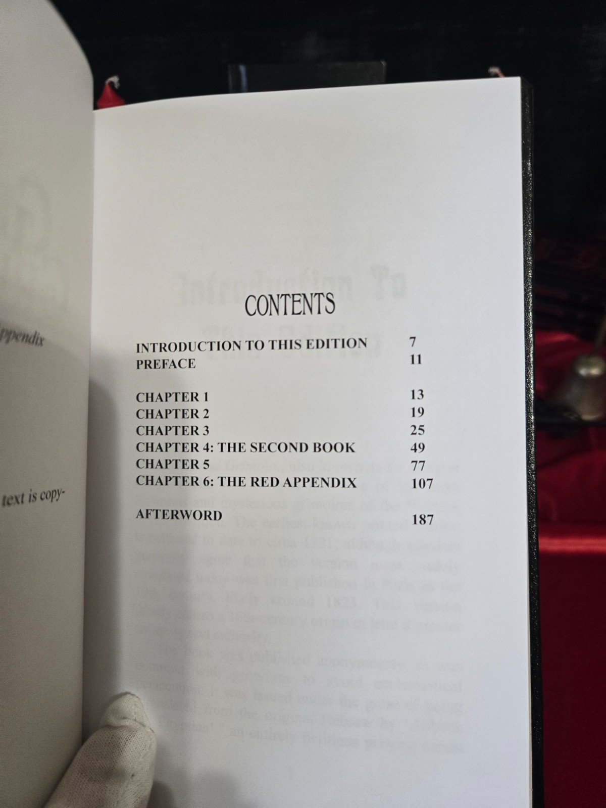The Grand Grimoire: The Red Appendix – Manifesto Infernal Ltd Ed – Rare