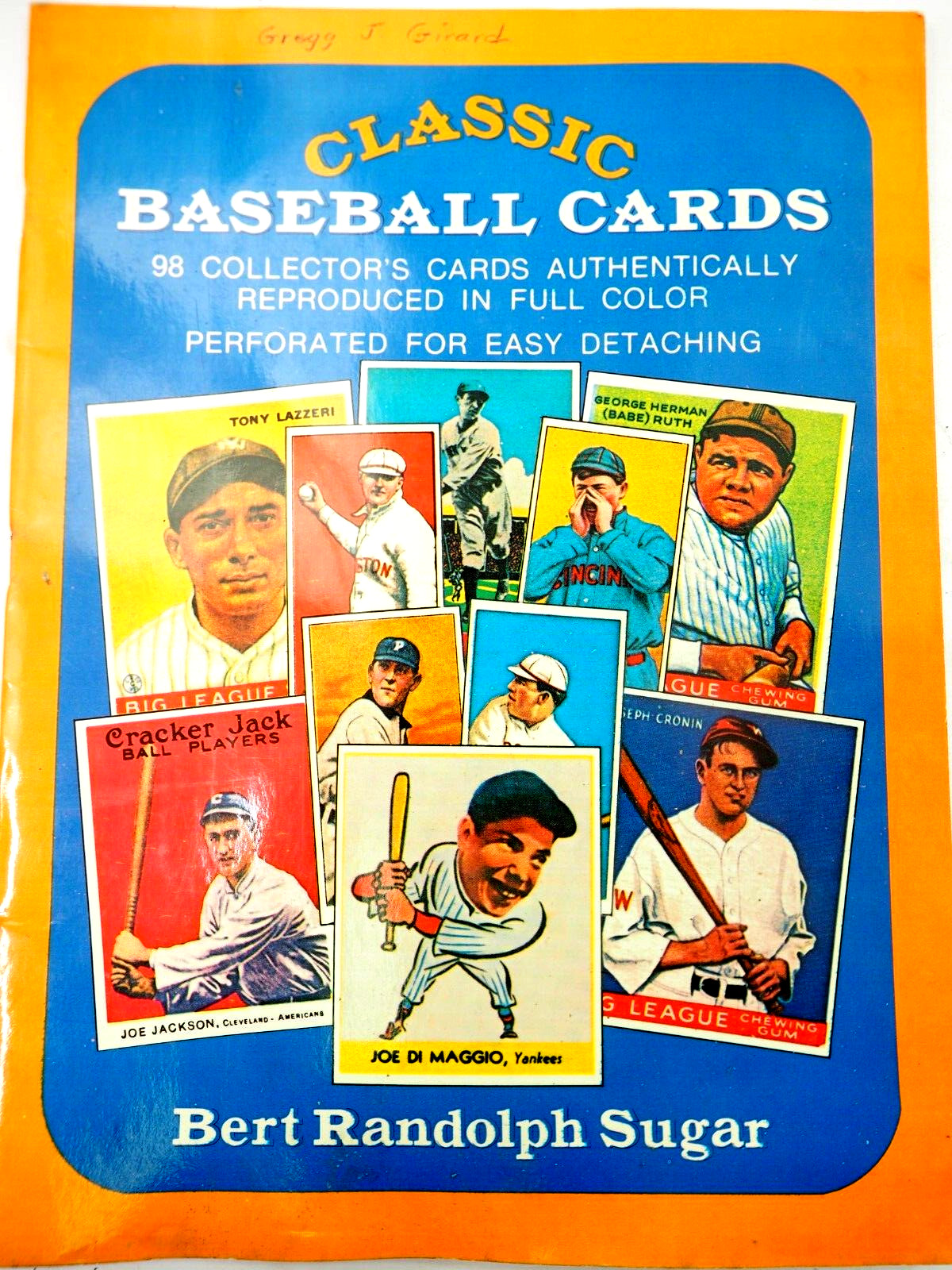 Classic Baseball Cards 98 Collectors Cards Authentically Produced Bert Randolph