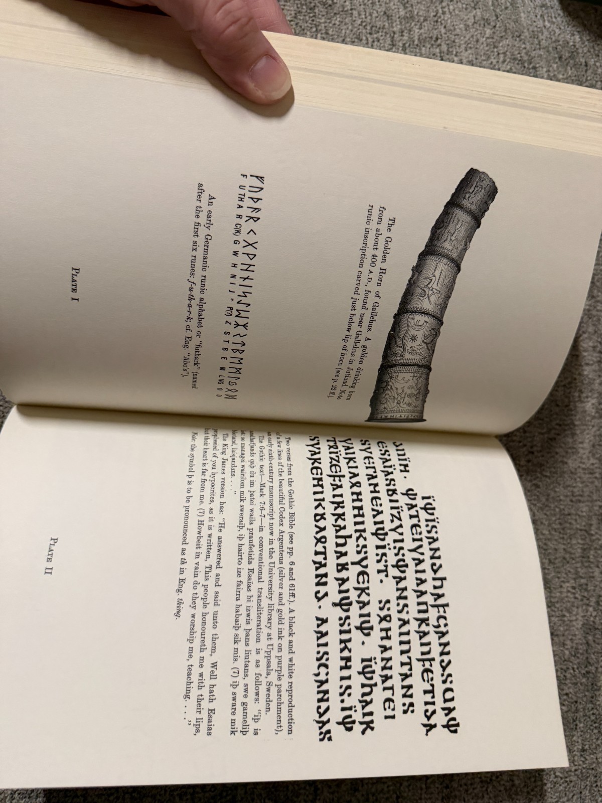 History of the German Language Waterman HC 1966 2nd Printing 1967 VG Textbook