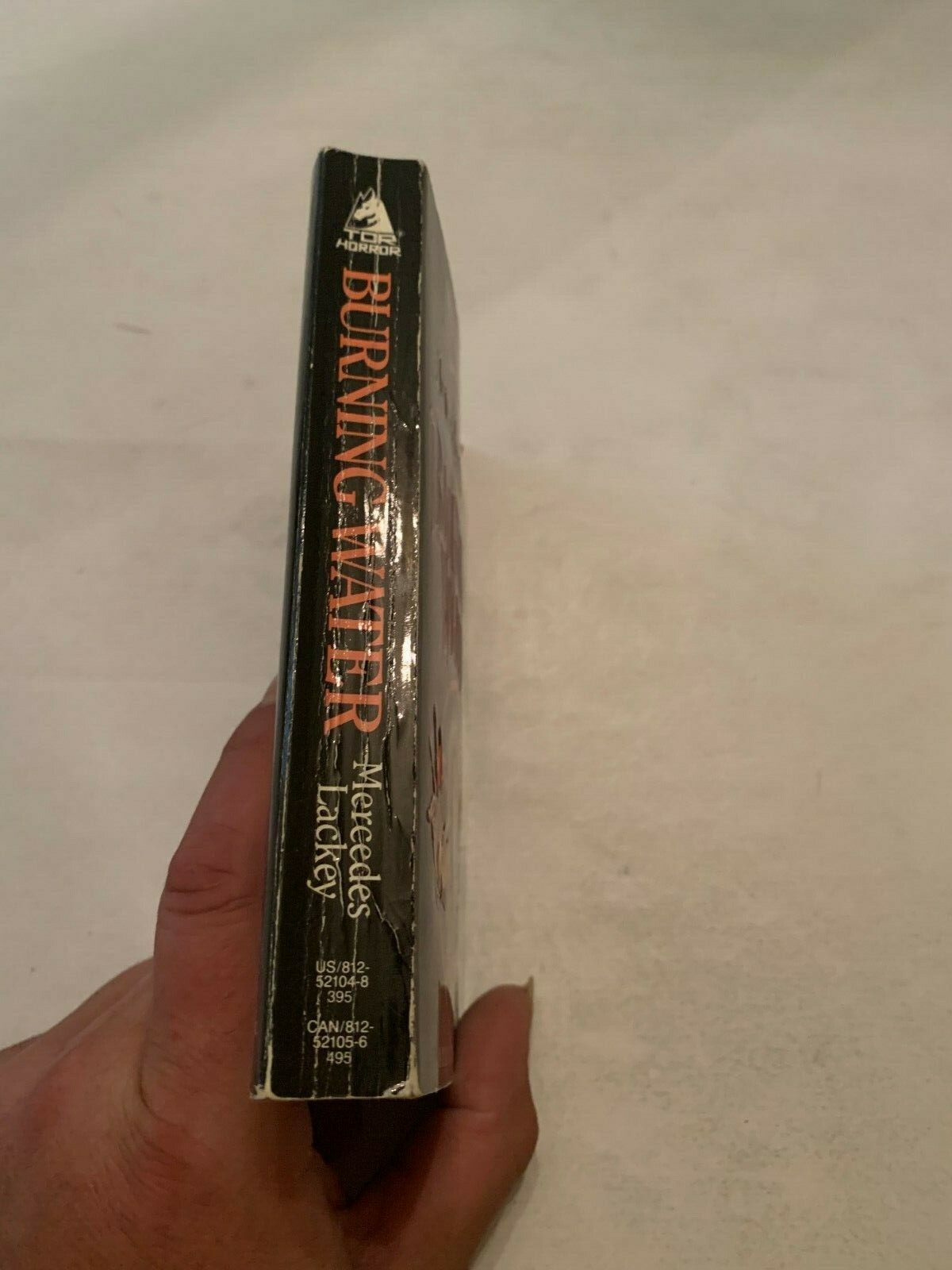 1989 Burning Water by Mercedes Lackey TOR Paperback