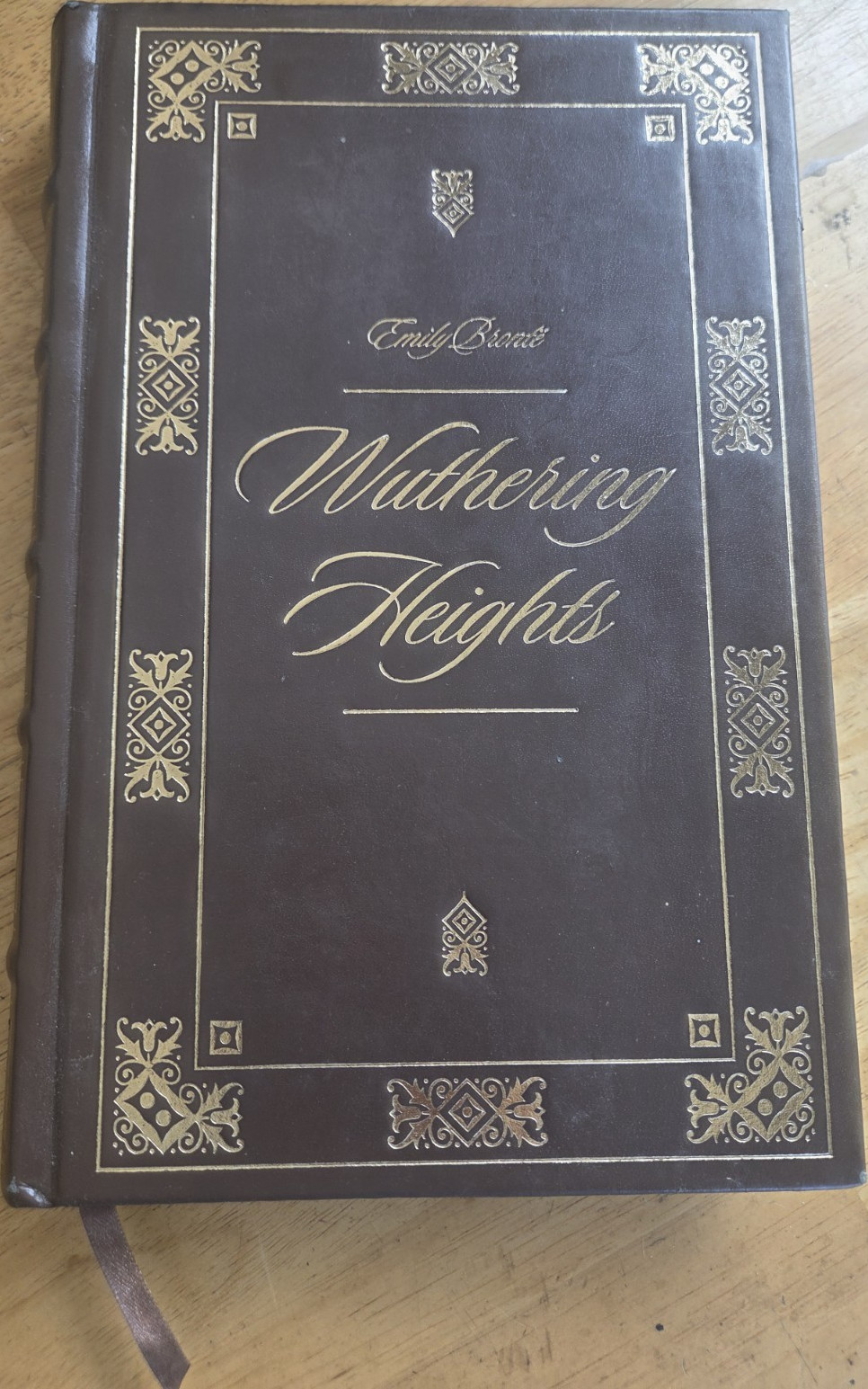 Emily Brontë Wuthering Heights Collector’s Edition Leather Bound Dalmatian Press