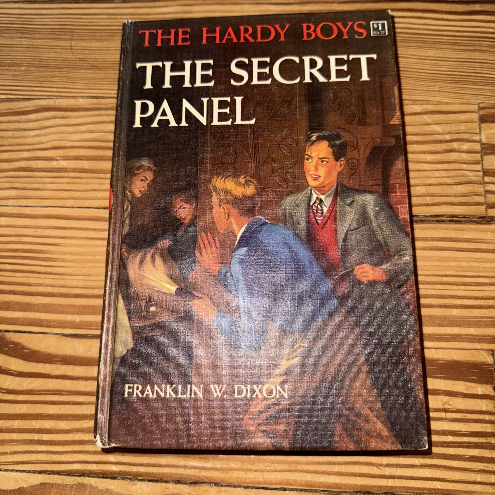 The Secret Panel (Hardy Boys Mystery Stories # 25) Vintage