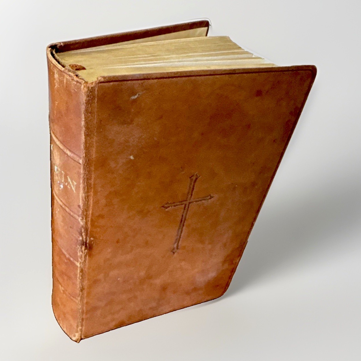 1917 Bibeln Eller Den Heliga Skrift Swedish Bible Leather Old & New Testament