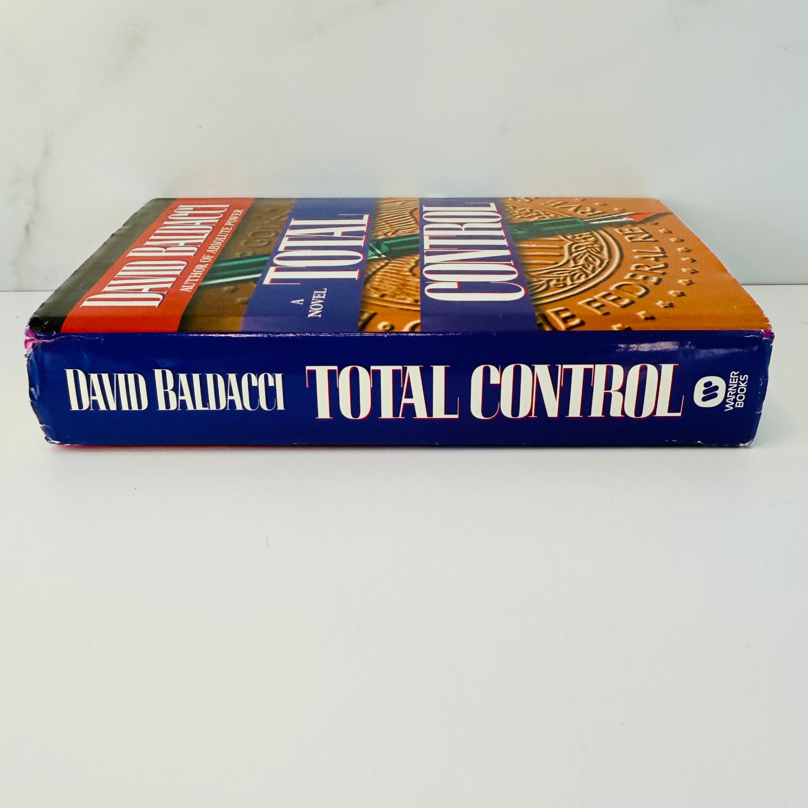 ? TOTAL CONTROL — David Baldacci Signed Book Club Edition HC DJ
