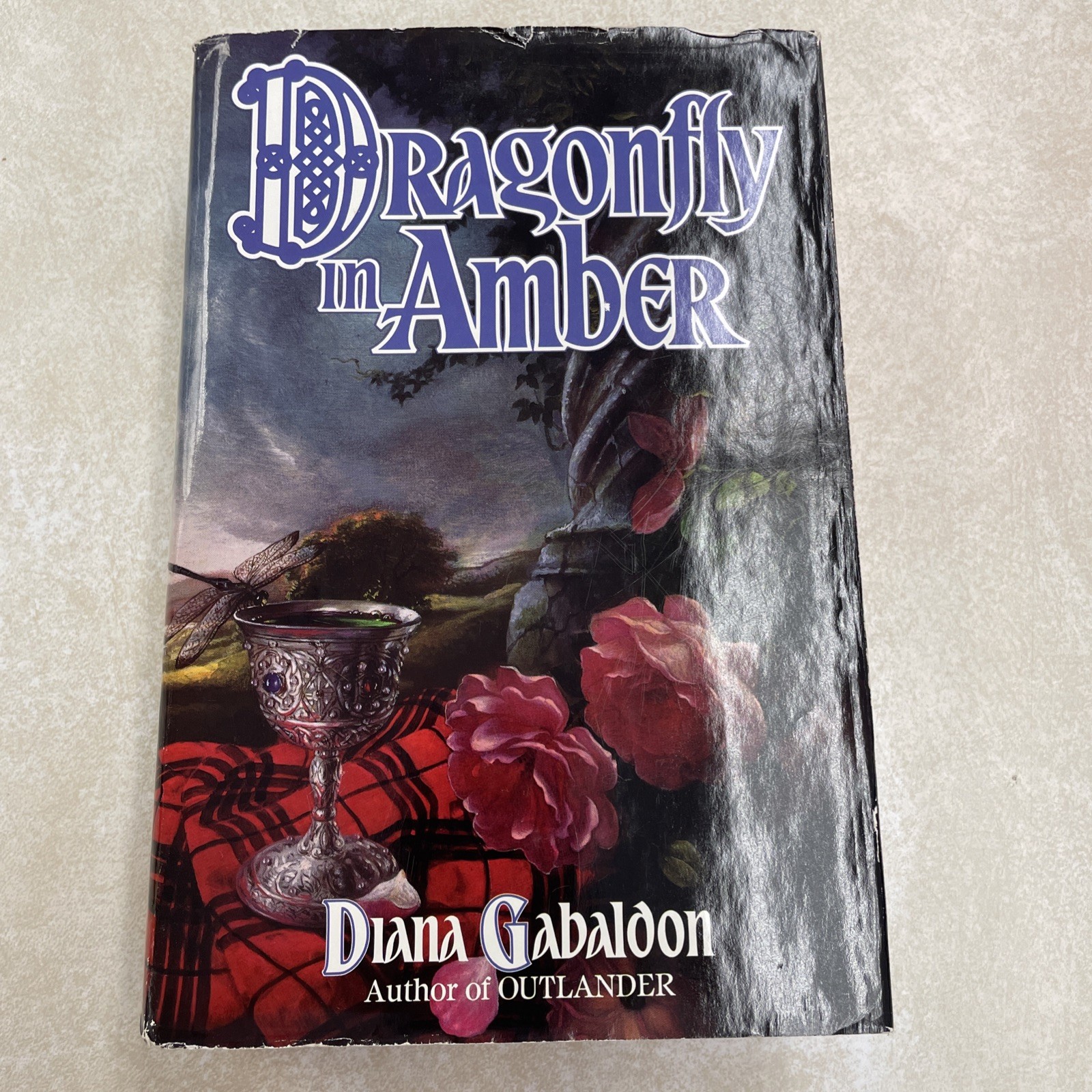Dragonfly in Amber by Diana Gabaldon 1992 Hardcover 1st EDITION / Later PRINT