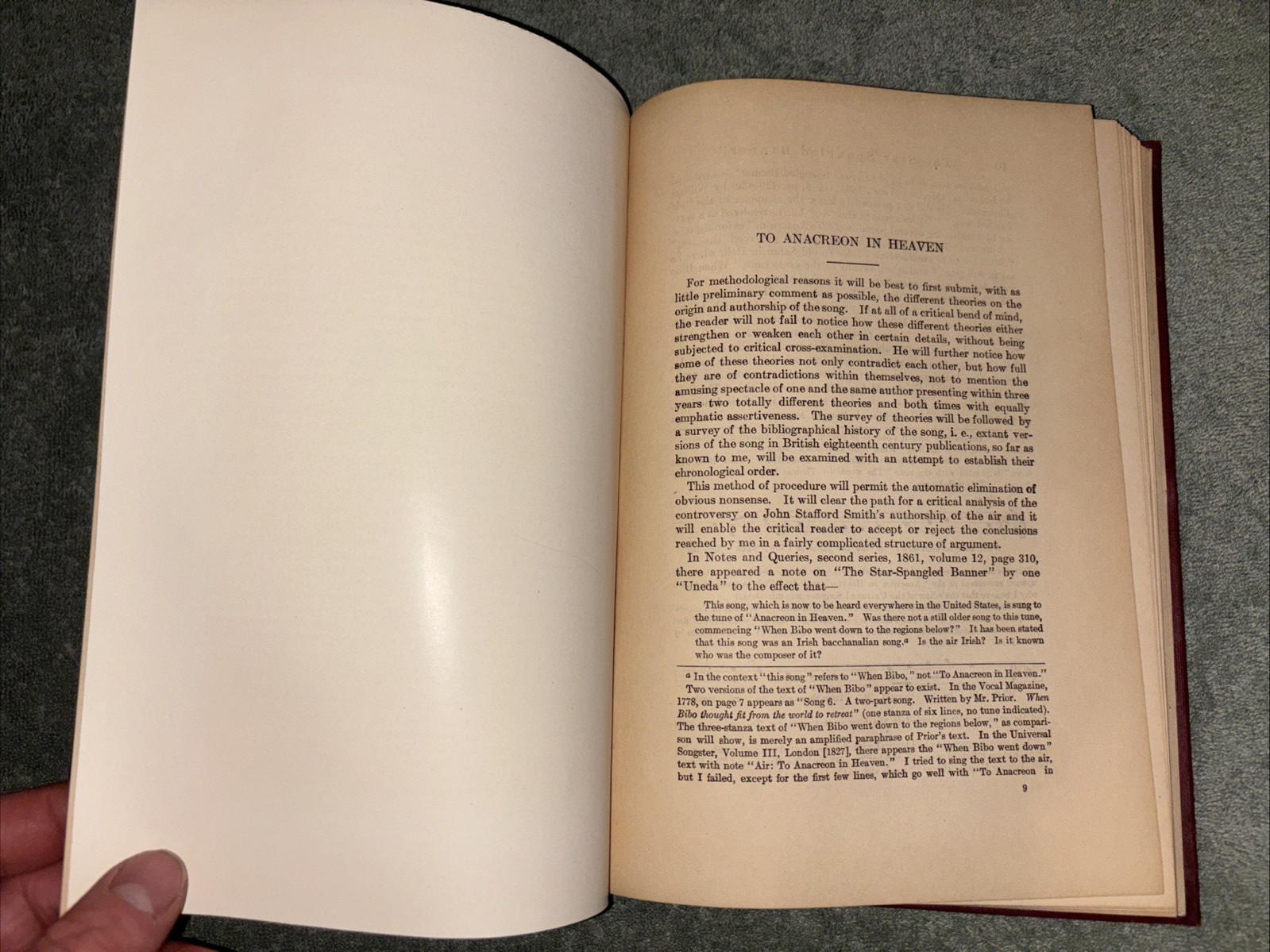 Antique 1914 Book: Library of Congress „The Star Spangled Banner“