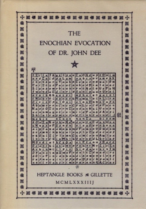 Geoffrey James / THE ENOCHIAN EVOCATION OF DR JOHN DEE 1988 2nd printing