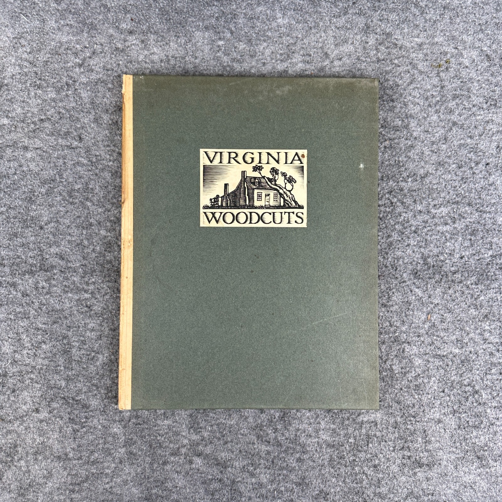 SIGNED J J Lankes / Virginia Woodcuts 1930 1st Edition #97 of 1200