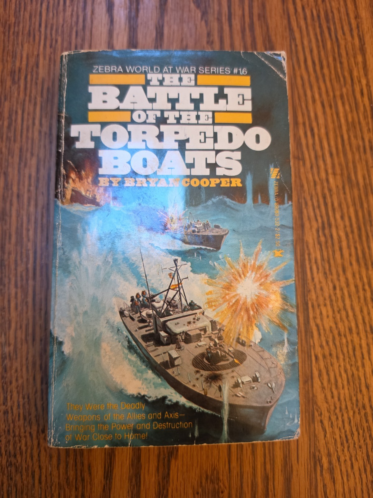 THE BATTLE OF THE TORPEDO BOATS BY BRYAN COOPER ZEBRA WORLD AT WAR SERIES # 16