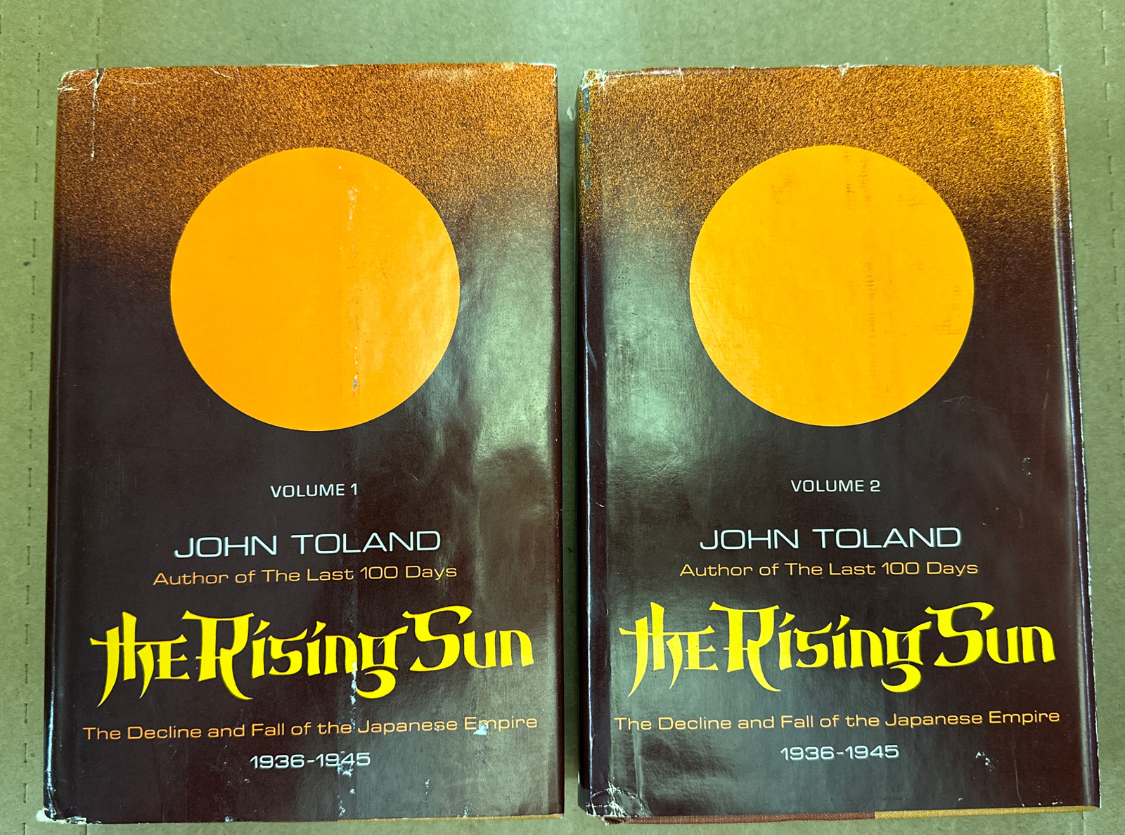 The Rising Sun by John Toland Volume 1 and 2 – The Fall of the Japanese Empire