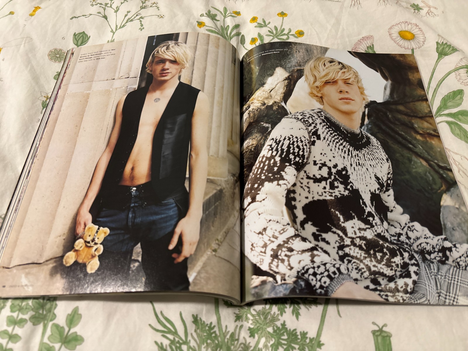 DAZED & CONFUSED Magazine August 2002 – No Label Sam Morton Arthur Lee