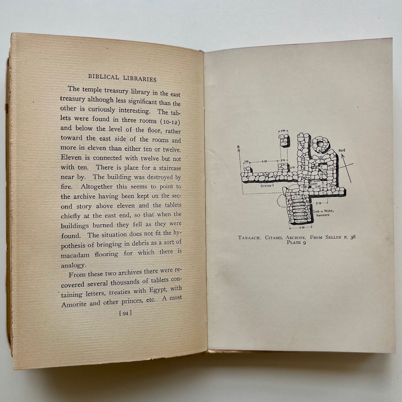 Ernest Cushing Richardson Biblical Libraries First Edition 1914 Princeton UP