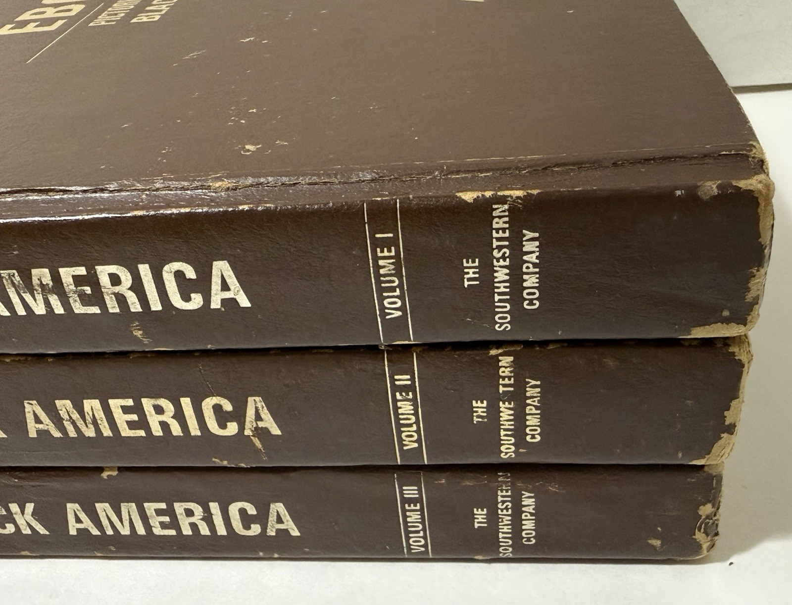 Ebony Pictorial History of Black America Volumes 1-3 Hardcover 1971