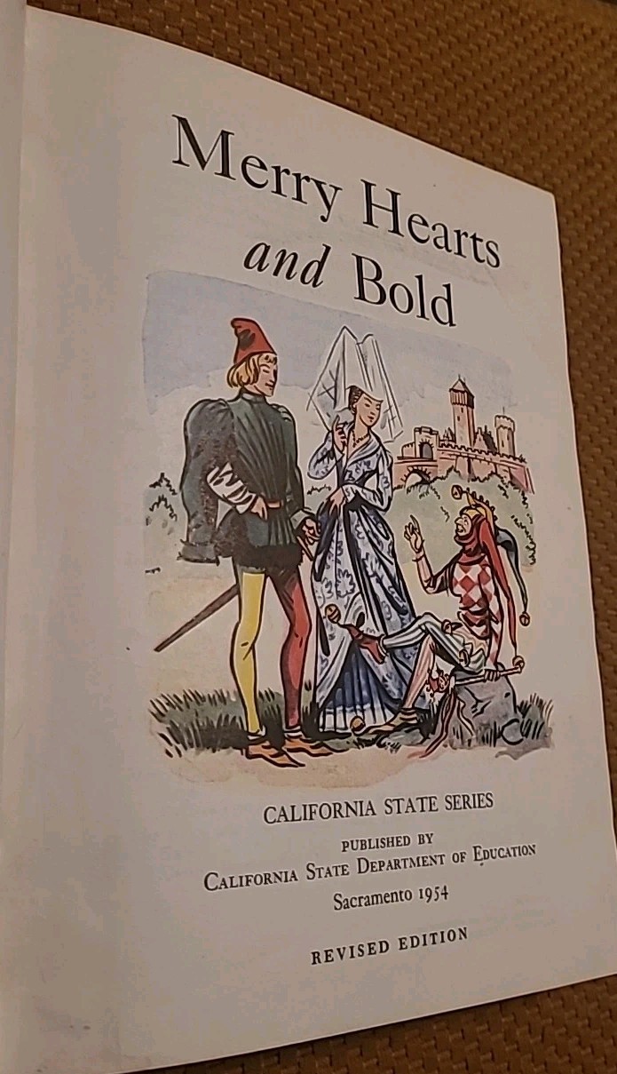 Merry Hearts and Bold by Barbara Nolen (1955, Hardcover) VTG California State