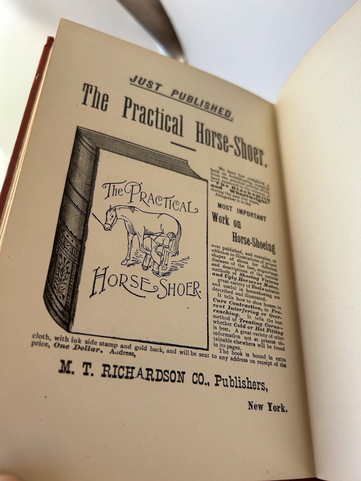 Practical Blacksmithing Richardson Volumes 1-4 First Edition Blacksmith 1889