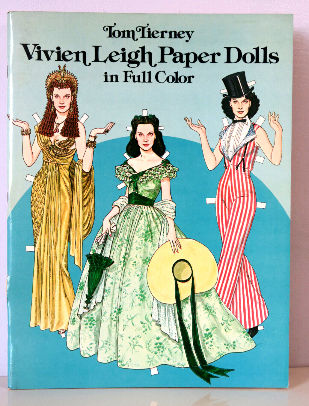 Vivien Leigh Paper Dolls In Full Color by Tom Tierney VTG 1981 Paperback