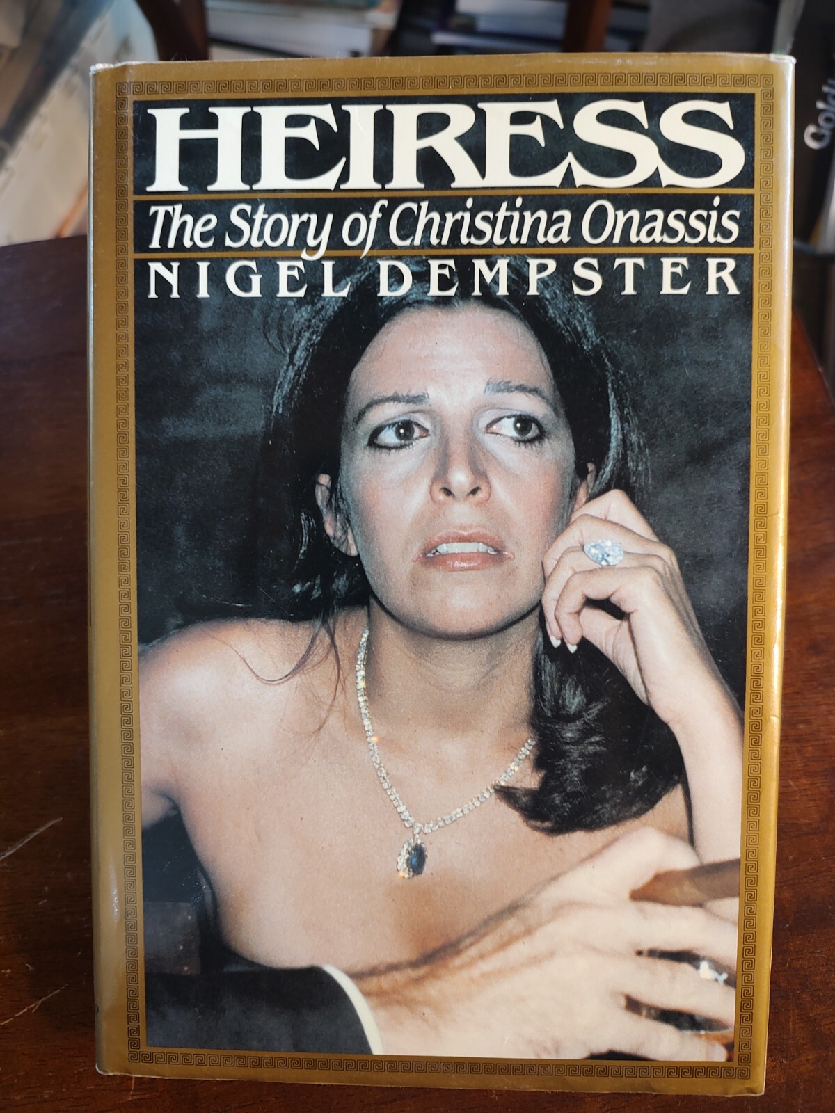 Heiress, The Story of Christina Onassis, 1989 First Printing, Mint with Good D/J