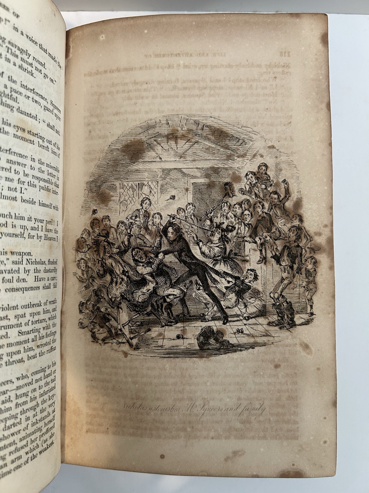 1839 1ST EDITION FIRST ISSUE Nicholas Nickleby Charles Dickens Phiz Illustrated