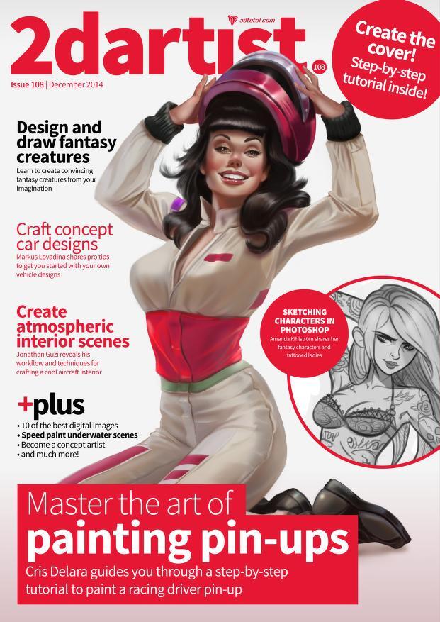 2D ARTIST MAGAZINE 120 Classic Issue Collection On USB Fash Drive