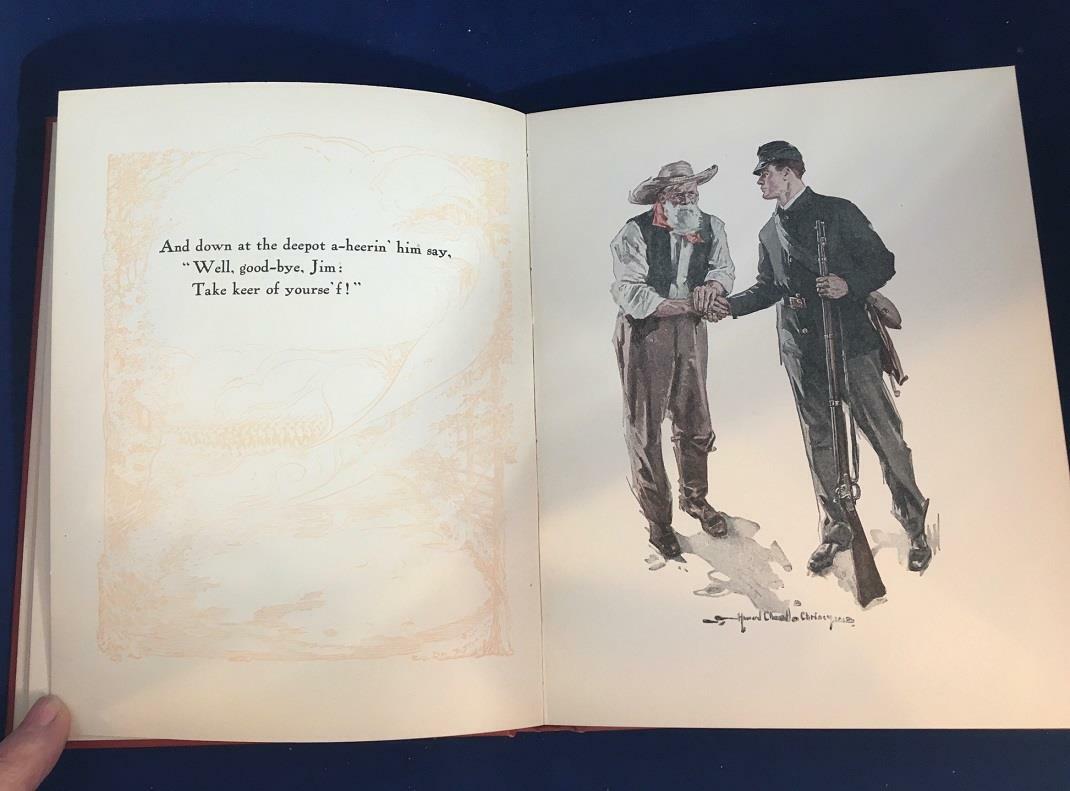 GOOD-BYE,JIM~illus Howard Chandler Christie-Civil War~James Whitcomb Riley~1913