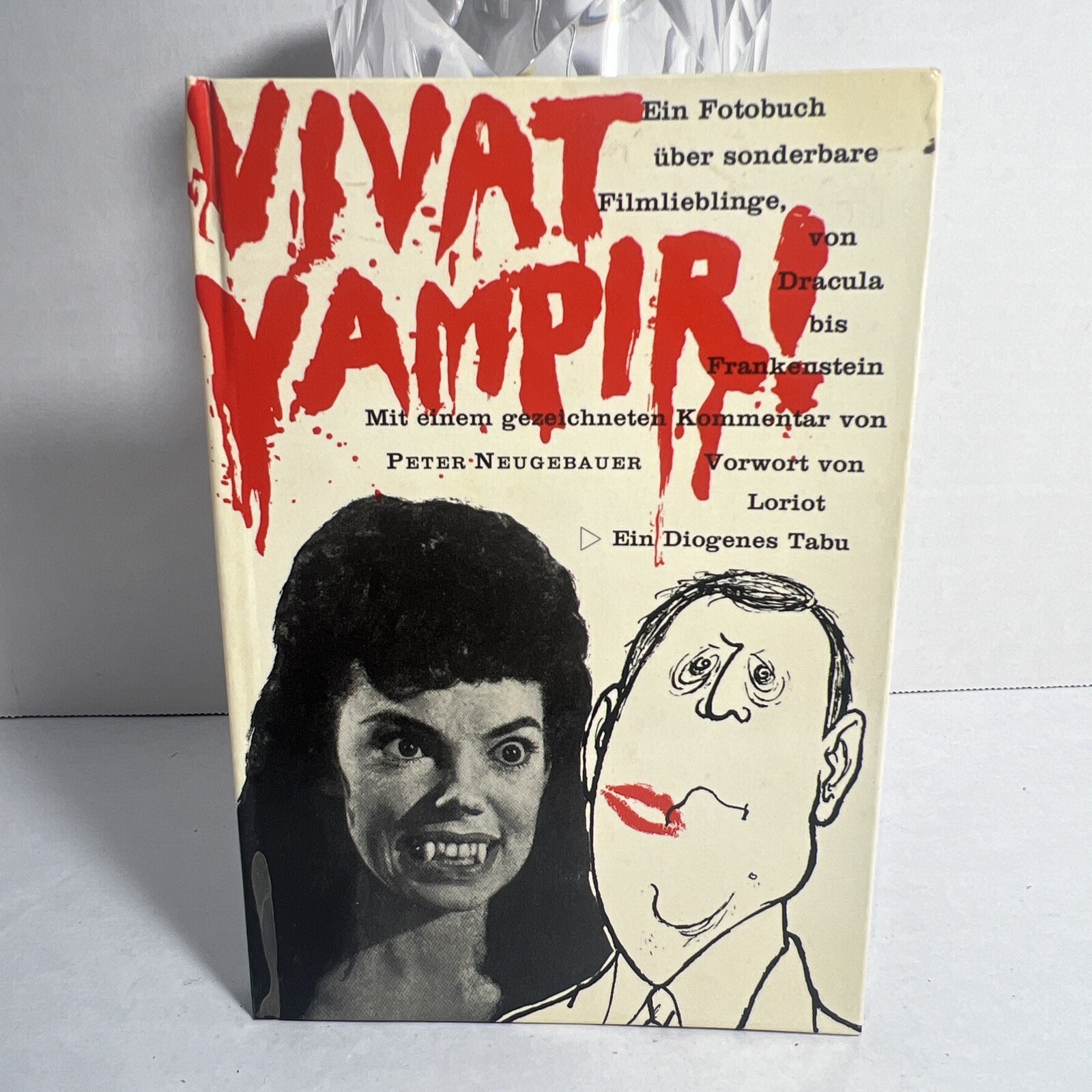 1963 VIVAT VAMPIR!: Dracula, Frankenstein Photo Book, Hardcover, 1st Ed., German
