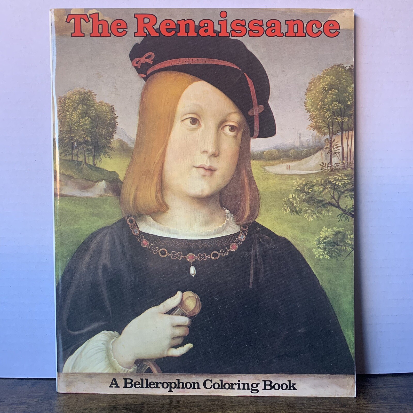 Vintage 1993 The Renaissance Bellerophon Coloring Book by J. K. Anderson Unused