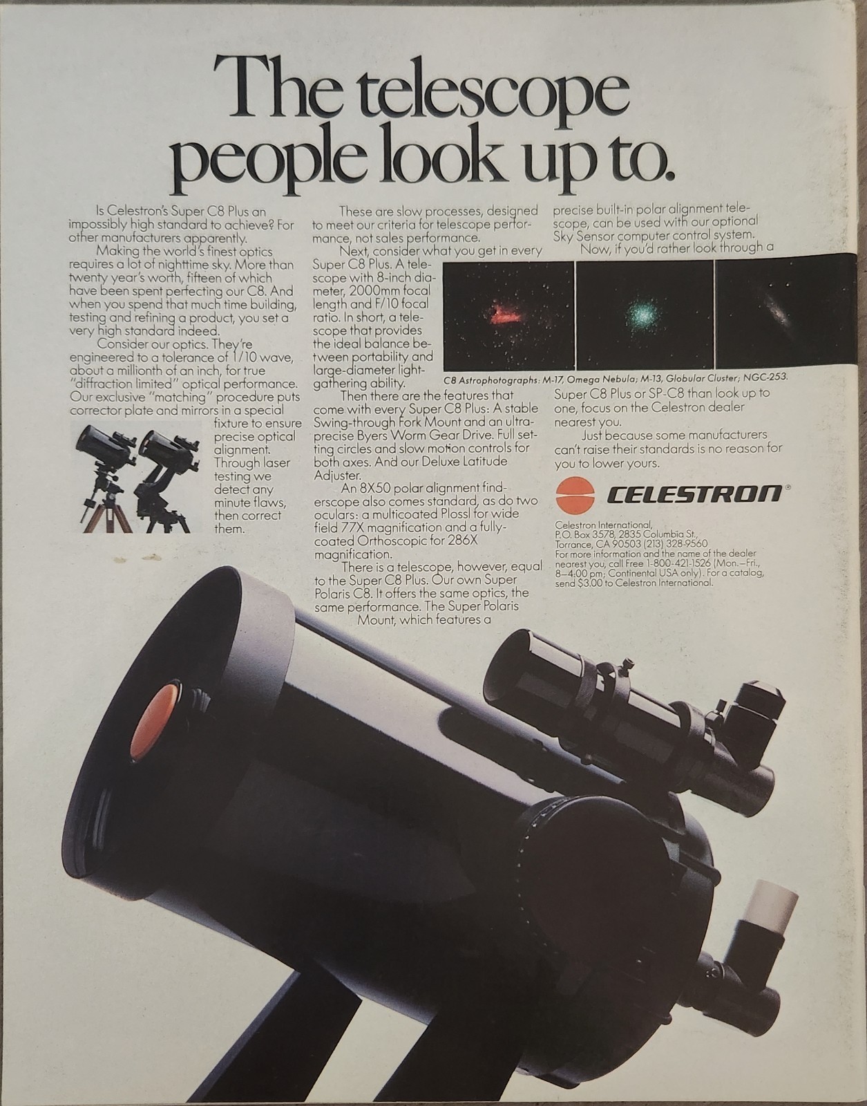 Vintage Sky and Telescope Magazine March 1986 Halley Closes In