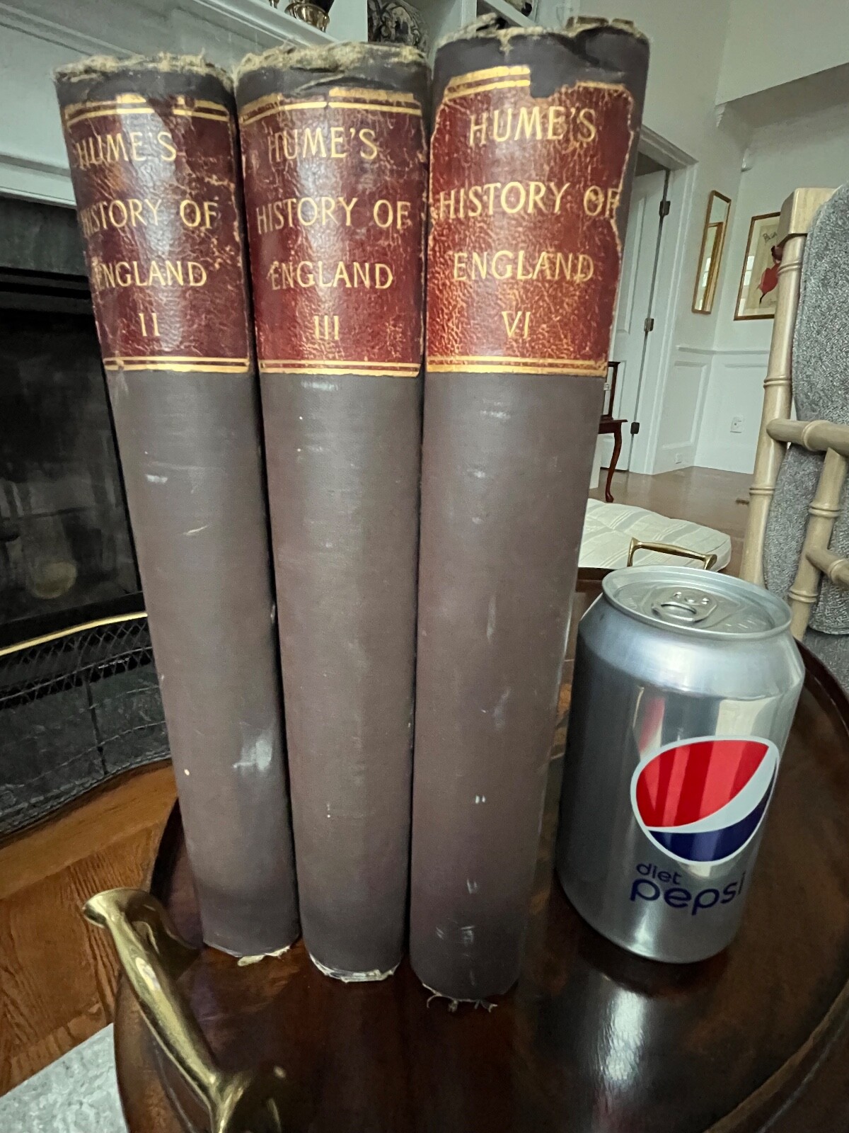 HUME’S HISTORY OF ENGLAND Volume 2, 3, and 6 John W. Lovell Company Circa 1891