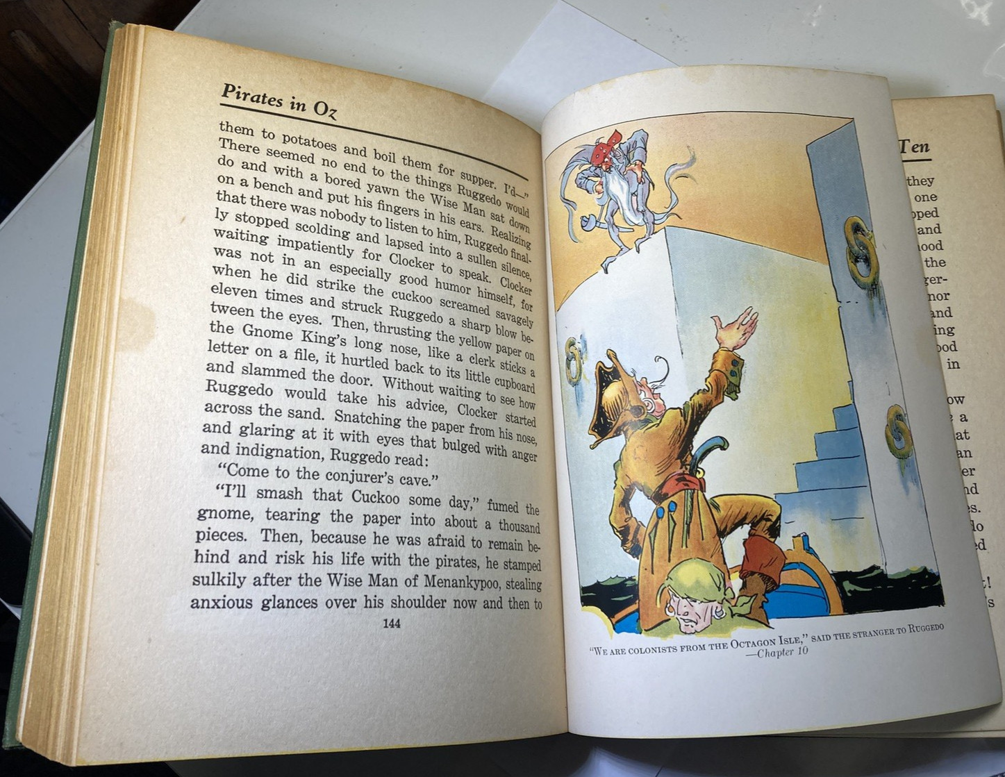 Pirates in Oz by Ruth Plumly Thompson 1931 1st Edition Reilly & Lee