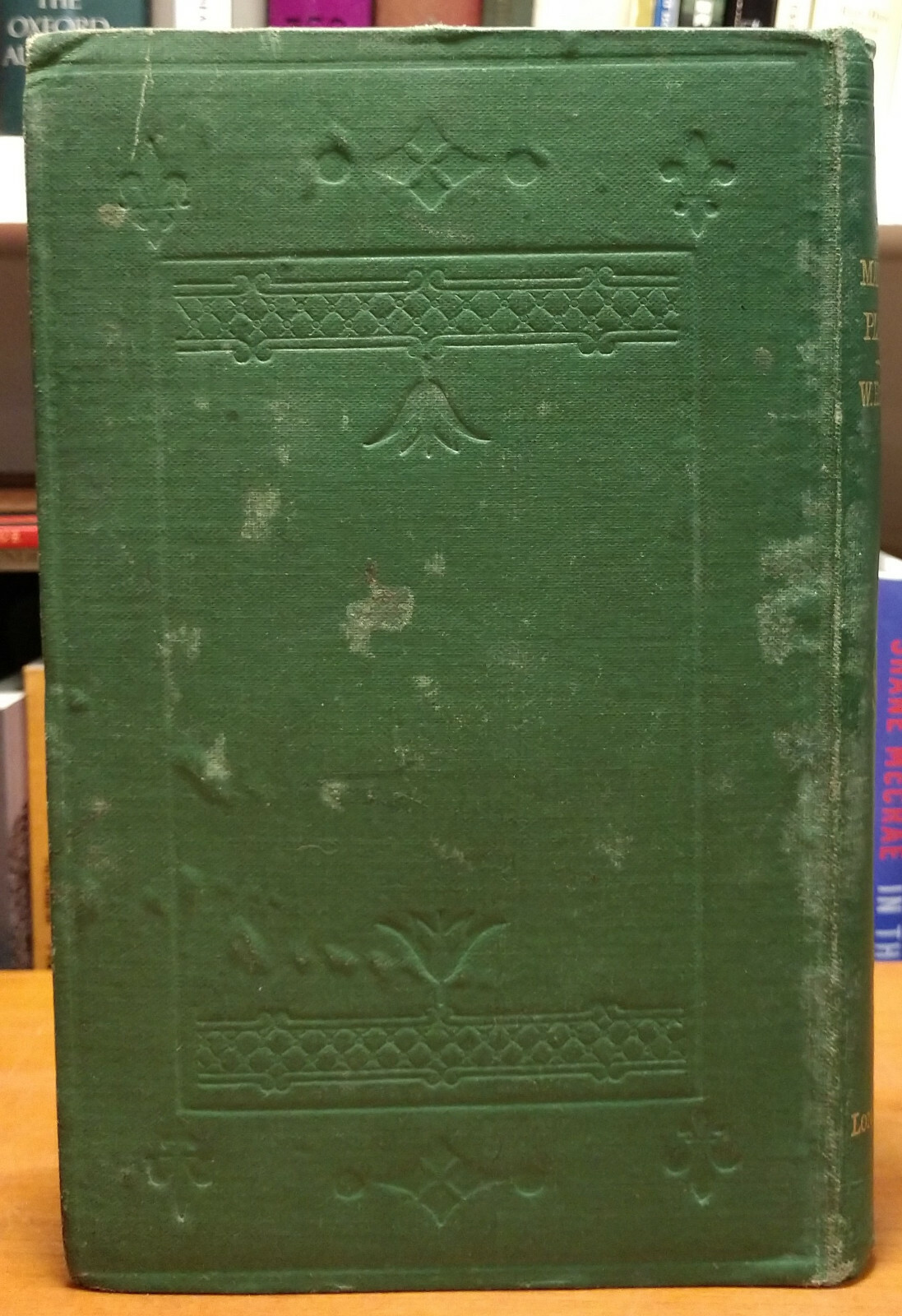 William Howitt SIGNED – The Mad War Planet – First Edition – HC 1871