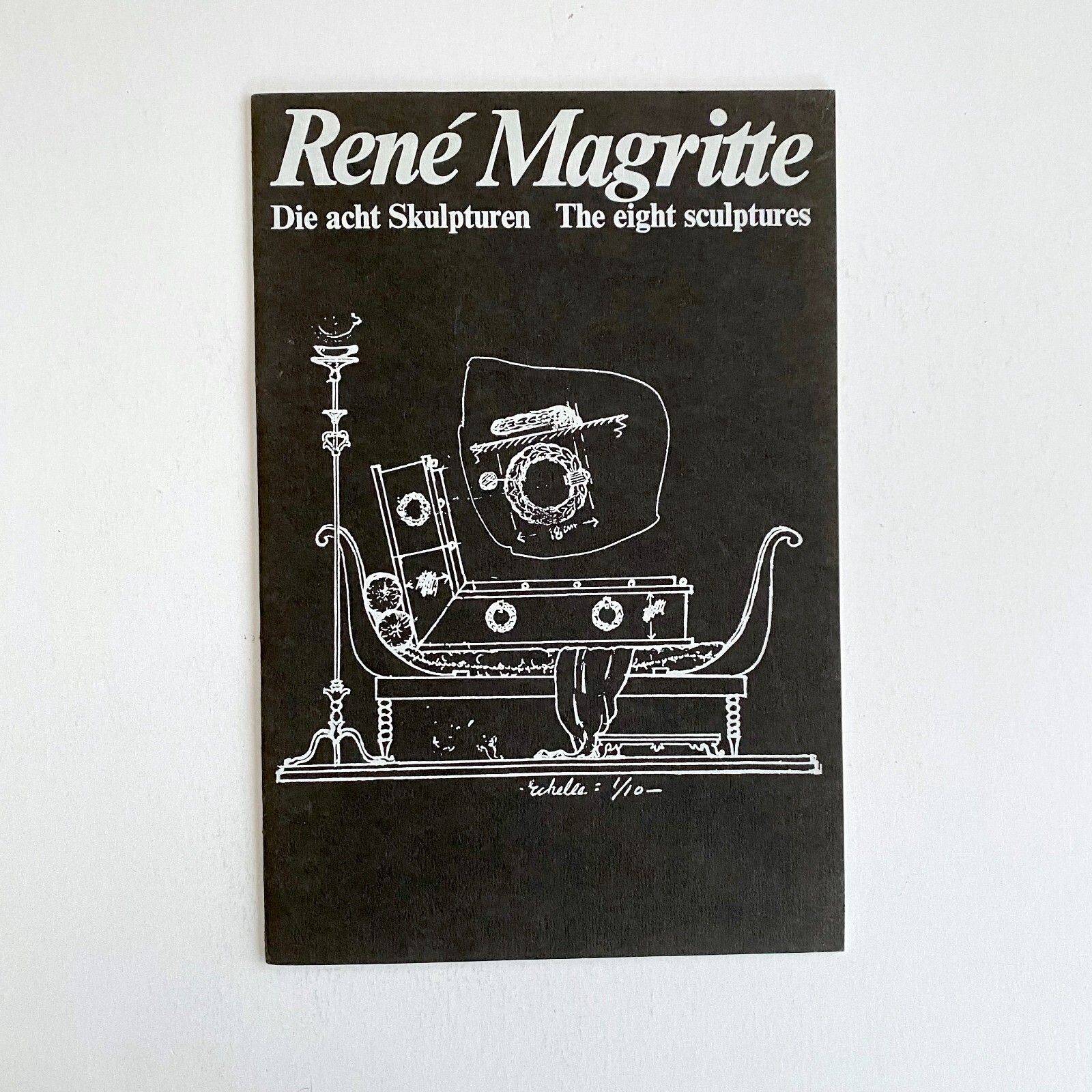 René Magritte: The Eight Sculptures, Exhibition Catalog, Zürich, 1972, Softcover