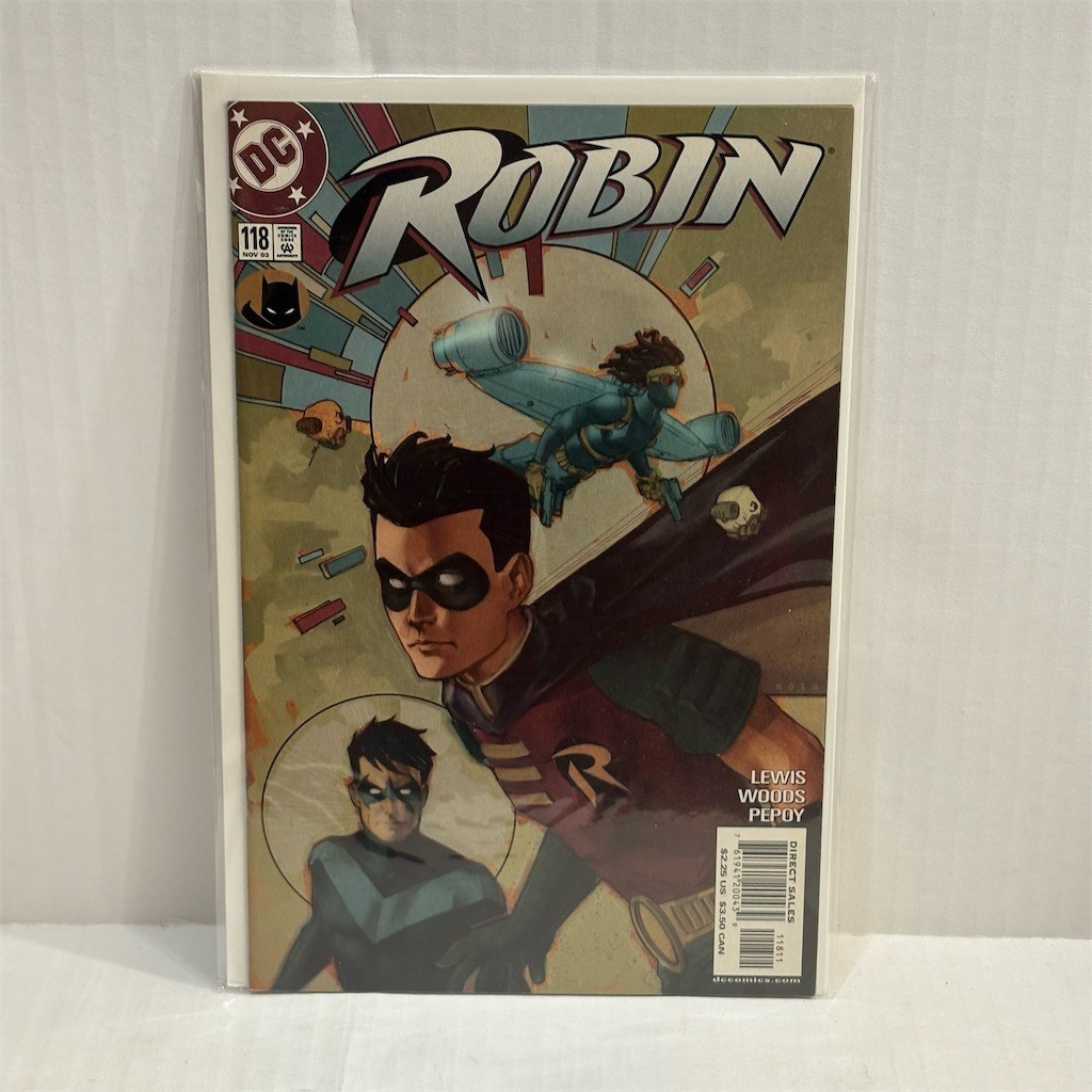 DC Comics Robin Vol. 2 #118 Direct Sales Edition Comic Book Nov 2003