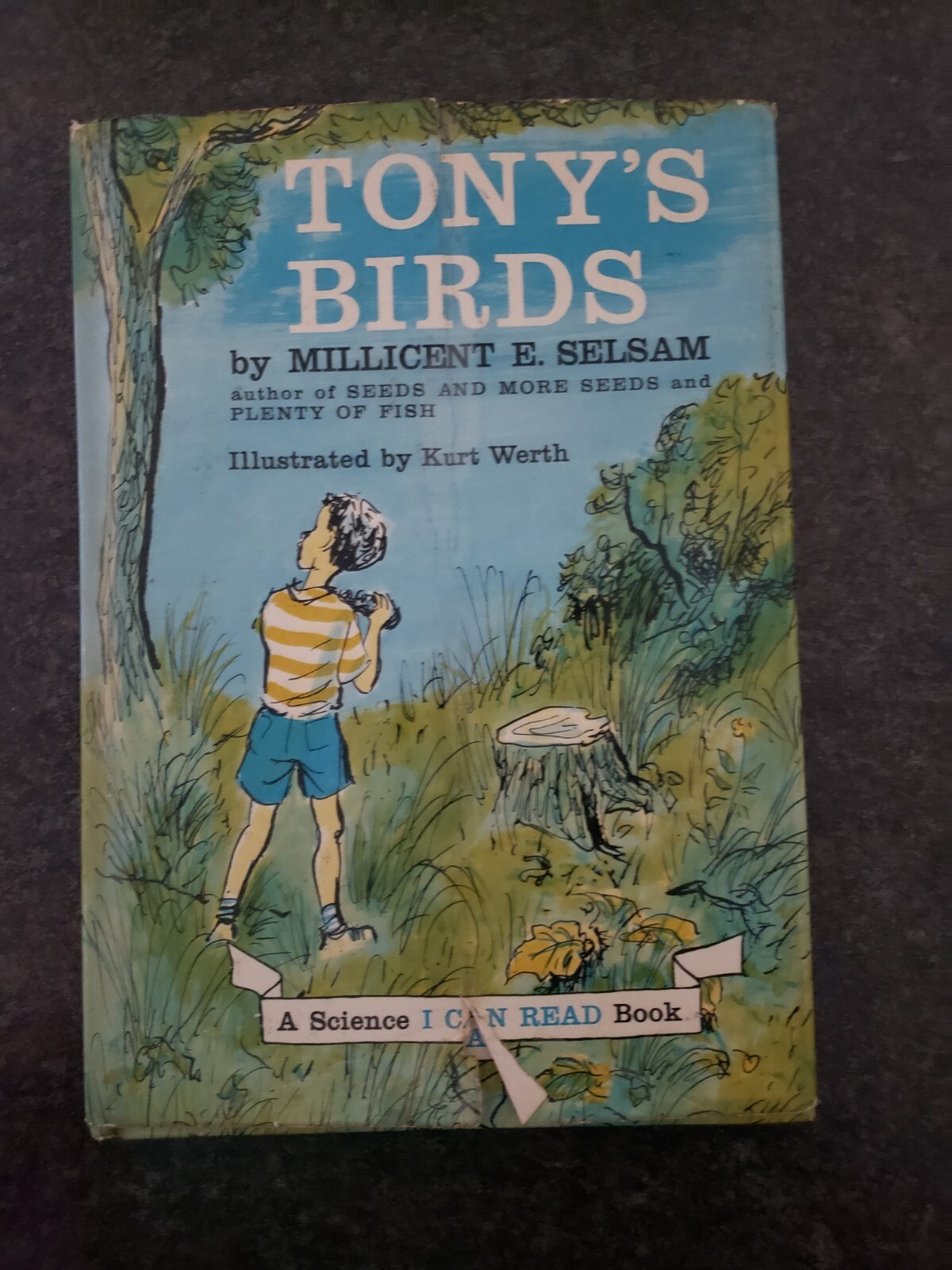 Tony’s Birds by Millicent E. Selsam Weekly Reader Vg Hc W Gd Dj *FO
