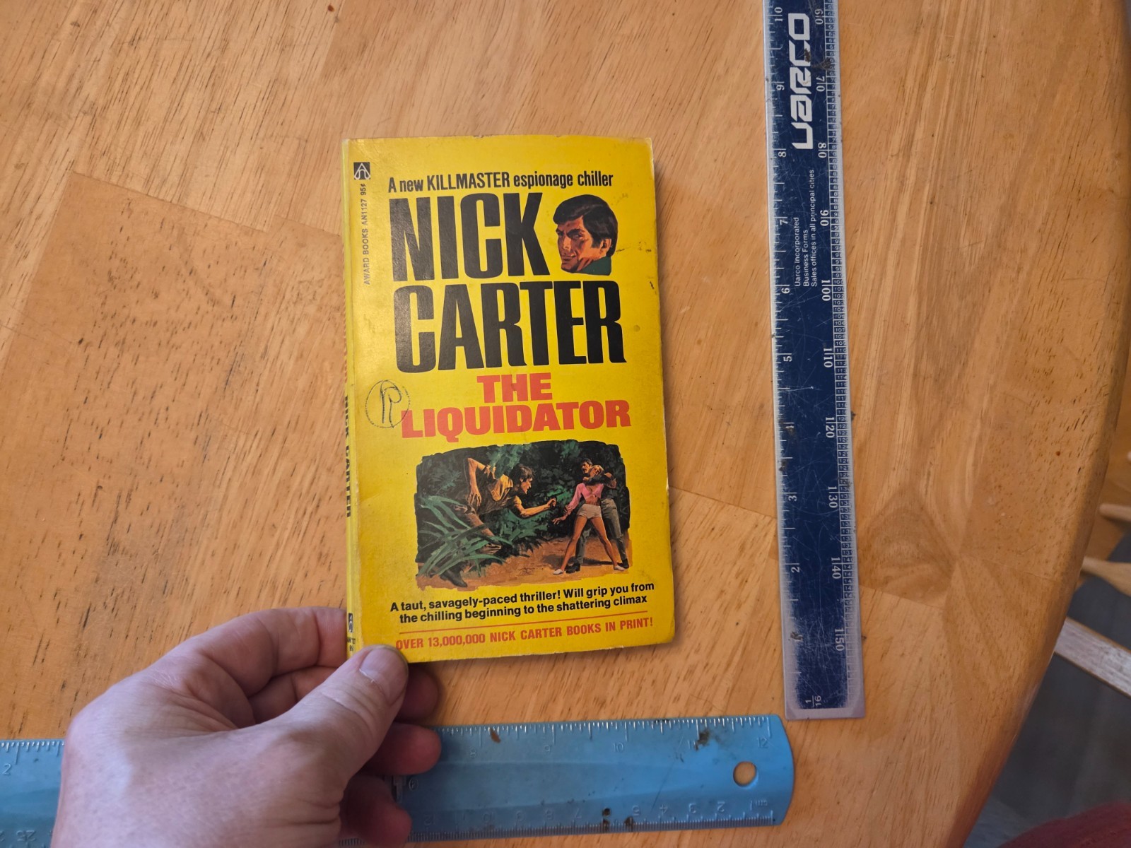 The Liquidator by Nick Carter – 1973 Killmaster Spy Chiller Paperback