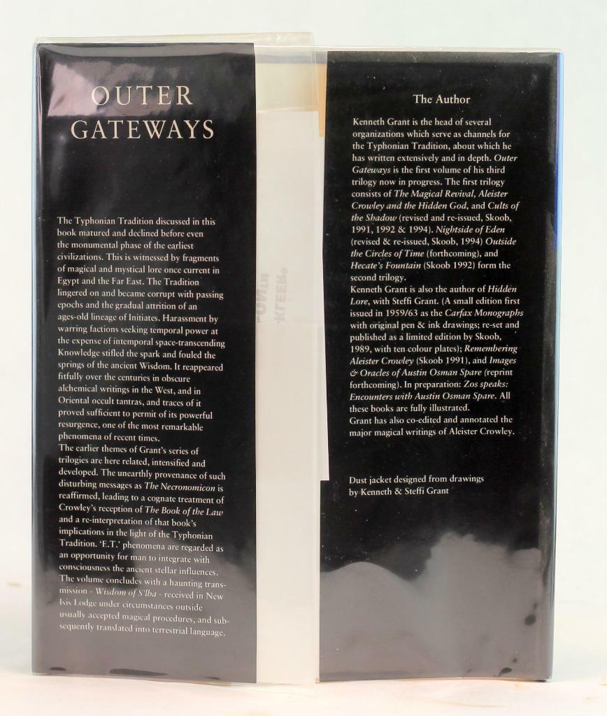 Kenneth Grant 1st Ed 1995 Outer Gateways Left Hand Path Occultism & Magick HC DJ