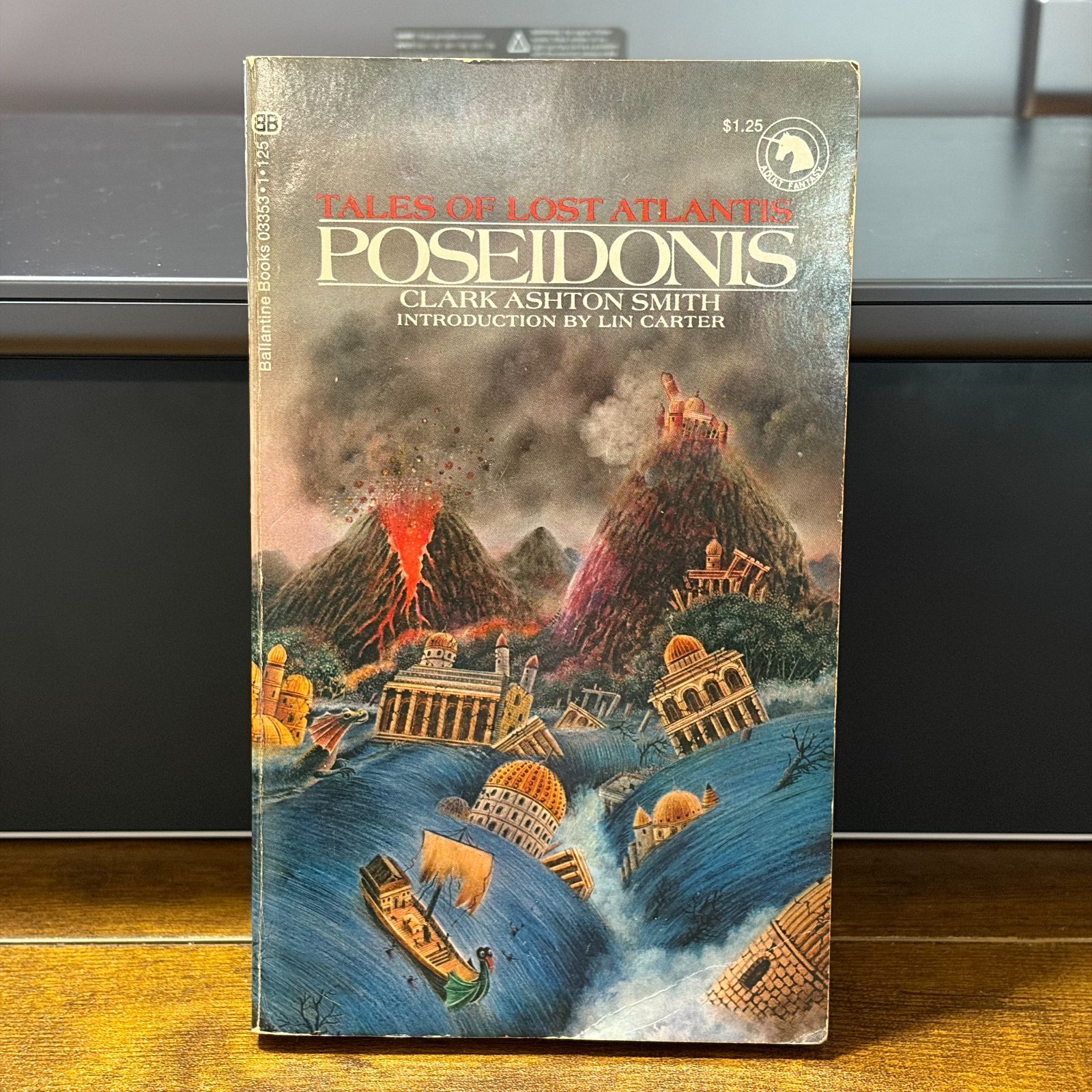 Poseidonis Tales Lost Atlantis Clark Ashton Smith Ballantine Adult Fantasy PB