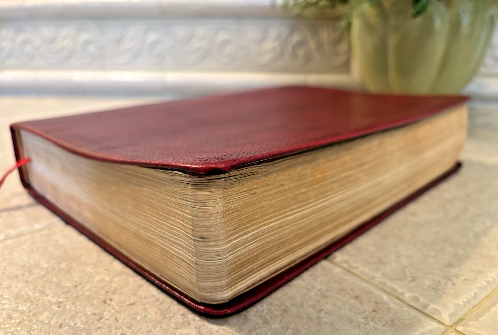 Holy Bible New Analytical Study Edition Genuine Leather Crusade KJV 1970