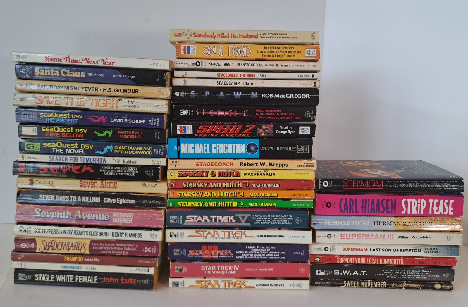 Movie & TV Tie-In Book Lot of 5 Choose Your Titles – Vintage to Modern