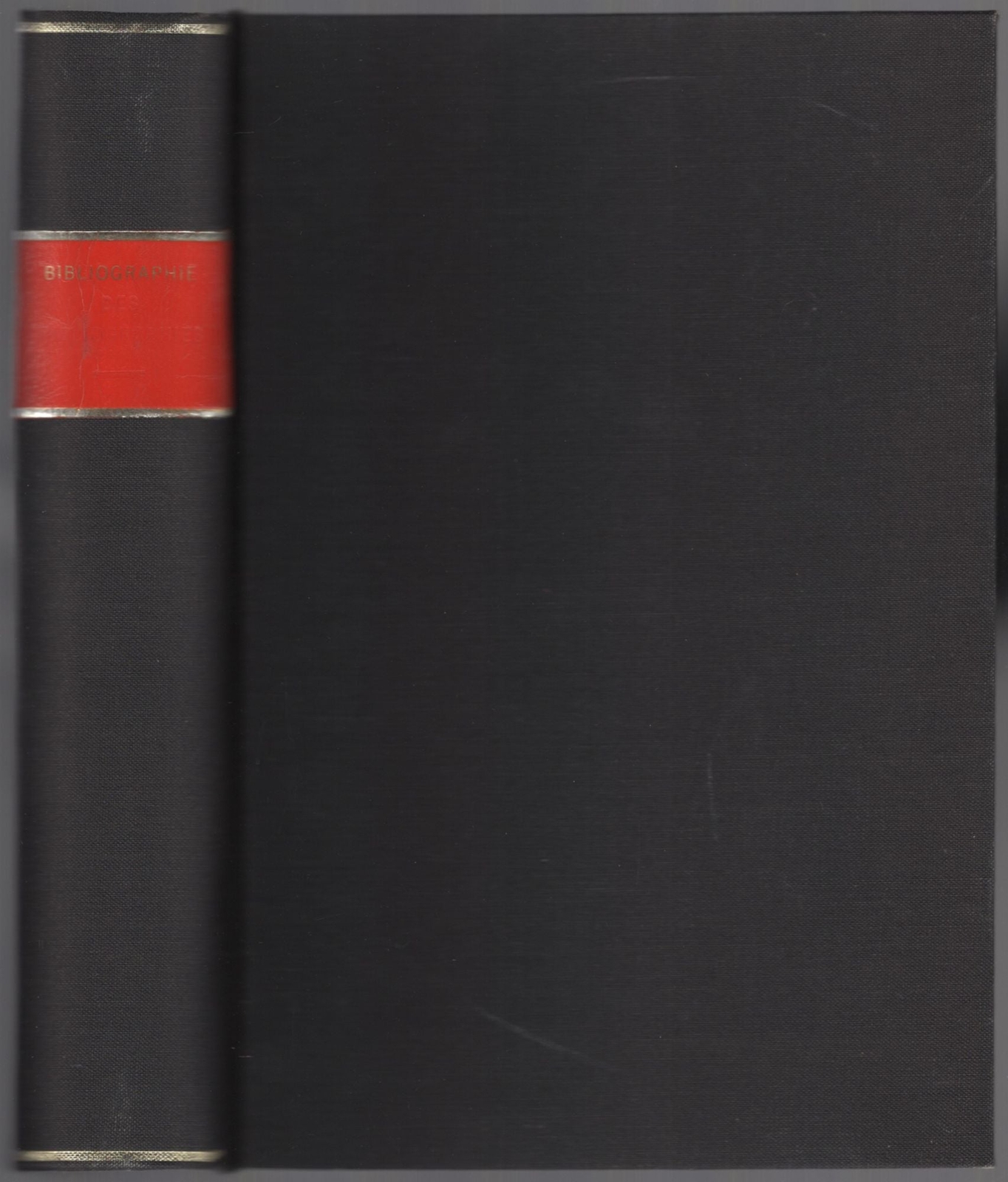 Leon VALLEE / Bibliographie des Bibliographies 1st Edition 1883