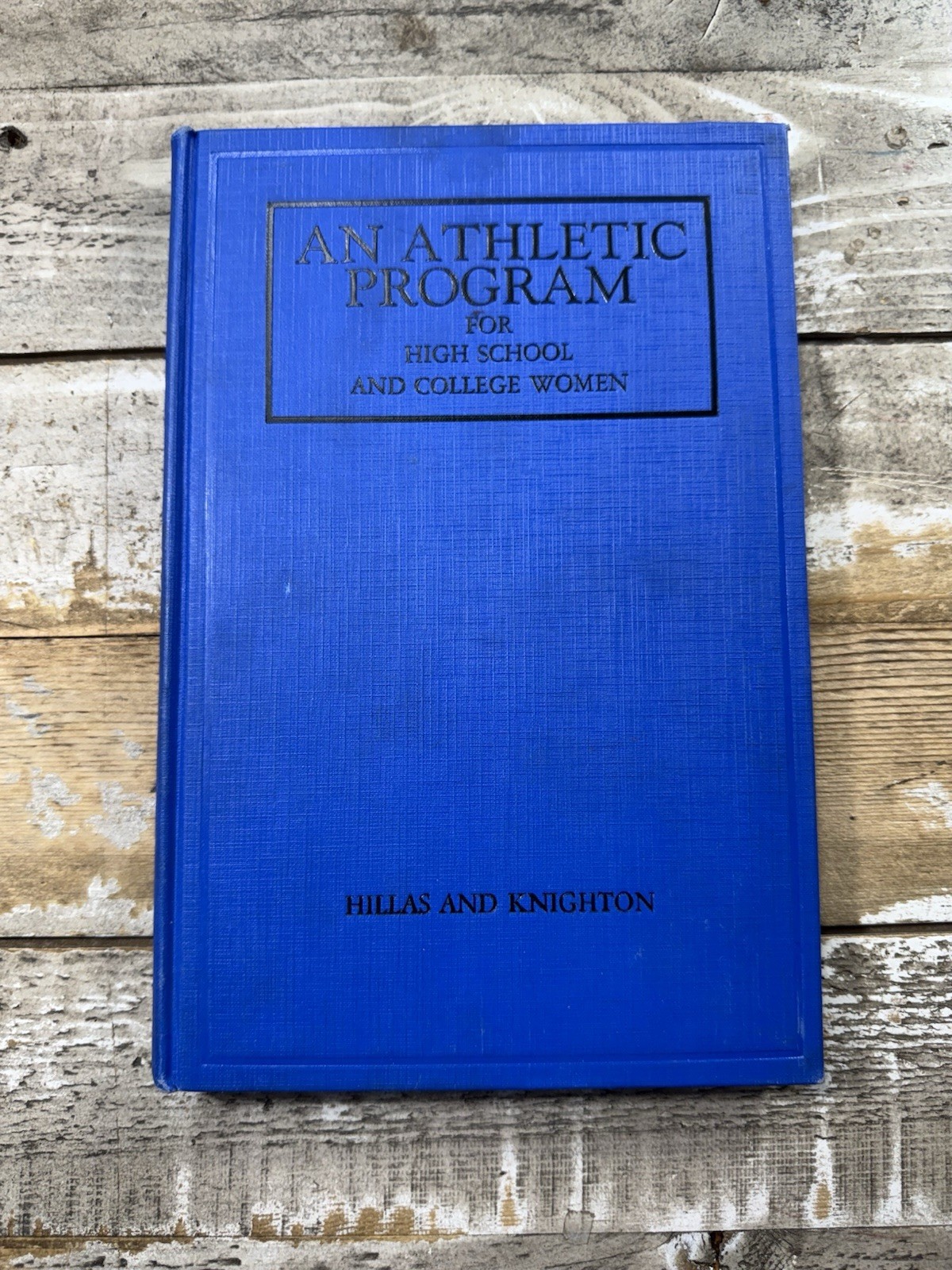 1938 Antique Sports Training Book “An Athletic Program” Illus