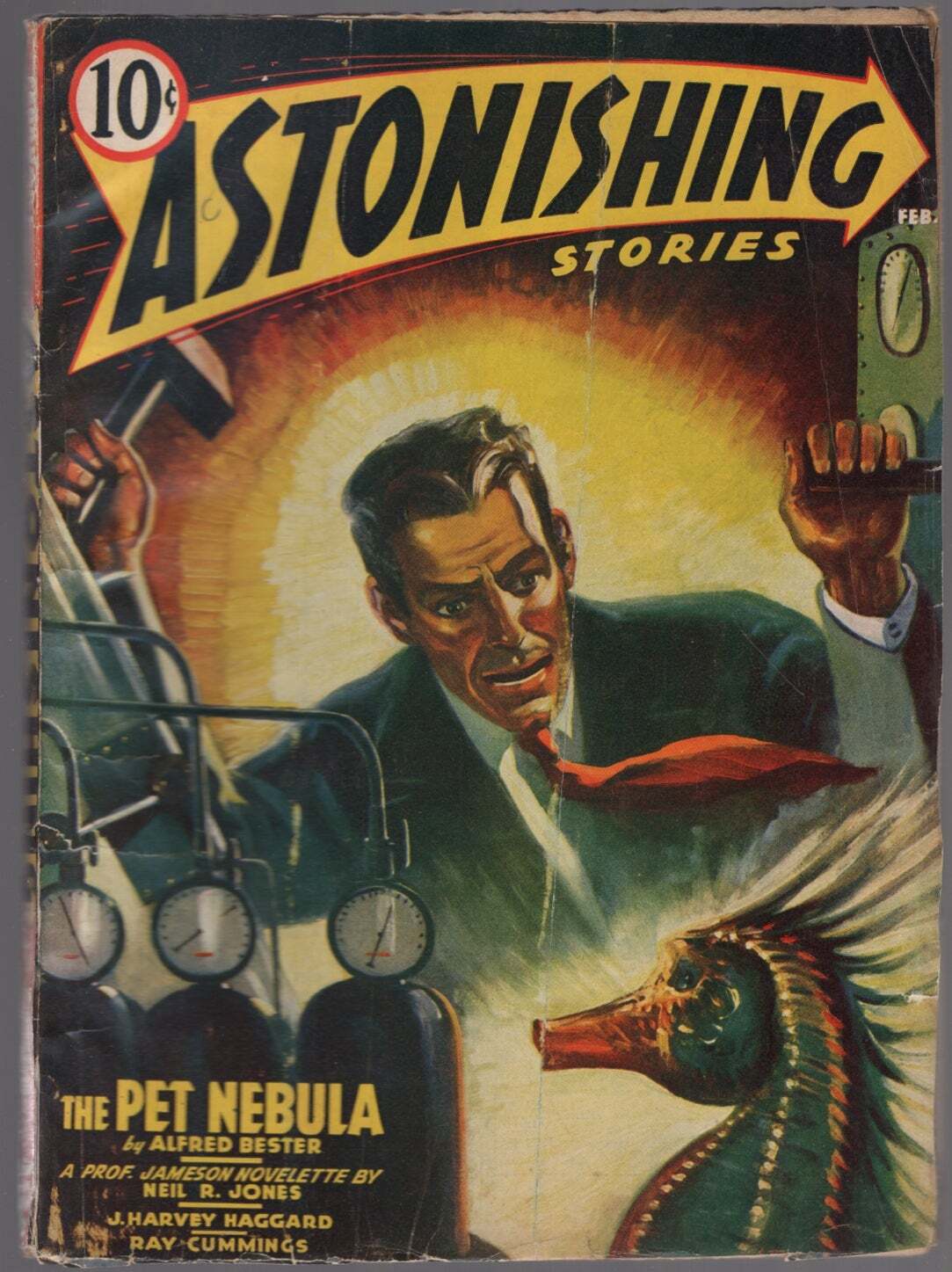 Alfred BESTER, Neil R Jones / Astonishing Stories Vol 2 No 3 February 1941