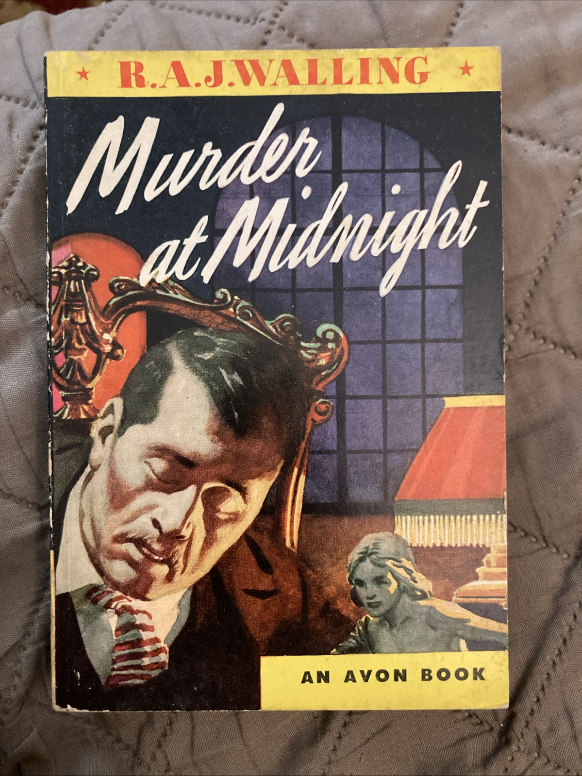 Crime Vintage Pb, Murder At Midnight by R Walling, Avon nn 16, reprint 1945, VG+