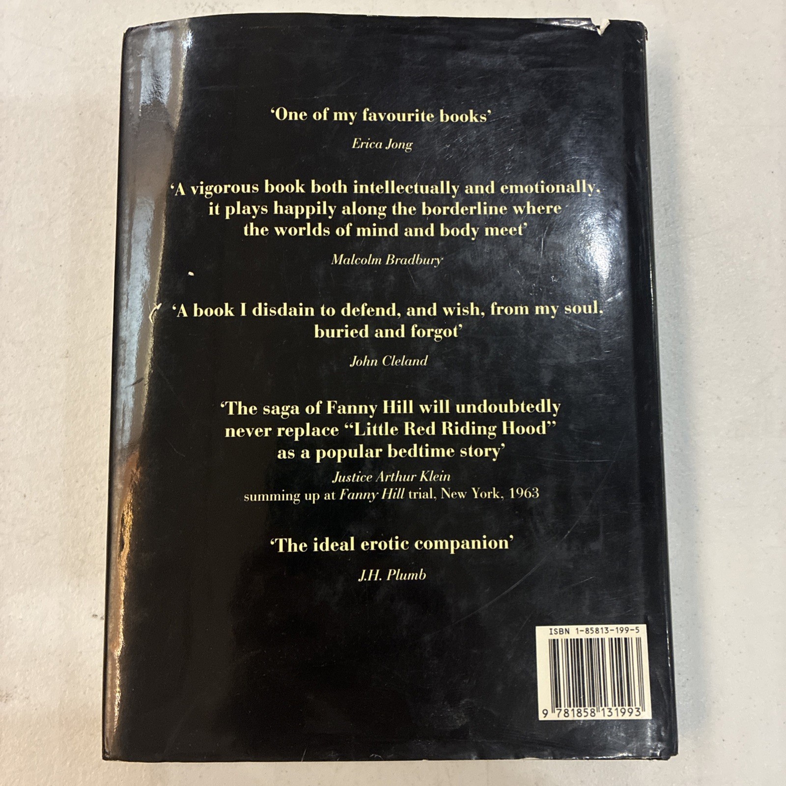 Fanny Hill Memoirs Of A Woman Of Pleasure By John Cleland (Hardback 1989)