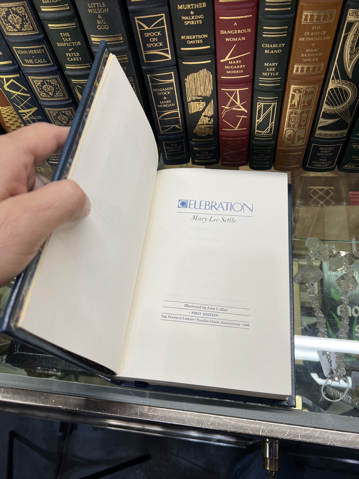 SIGNED ~ Celebration by Mary Lee Settle ~ 1st Edition ~ Franklin Library