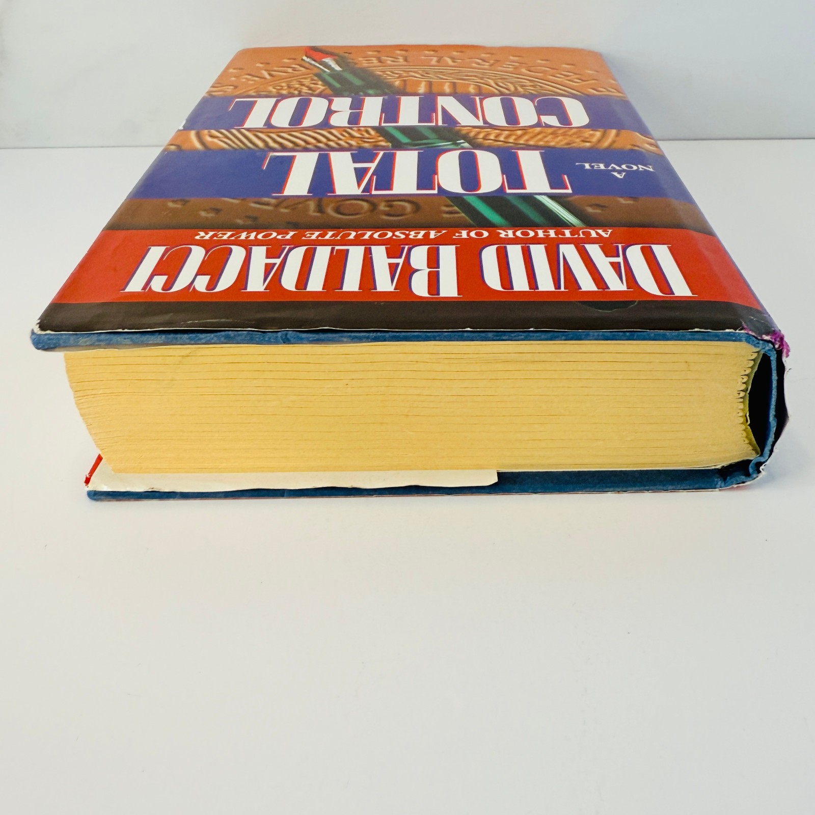 ? TOTAL CONTROL — David Baldacci Signed Book Club Edition HC DJ